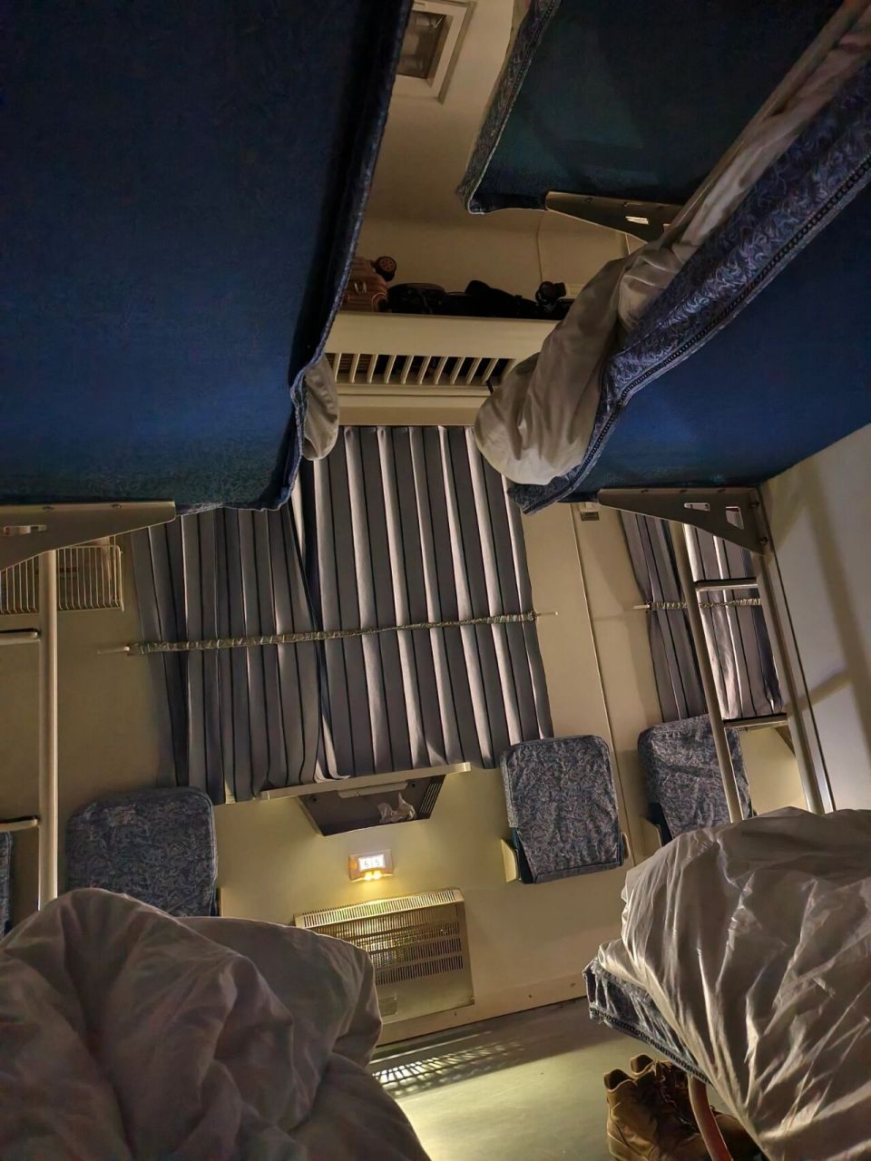 绿皮火车,硬卧,k1268