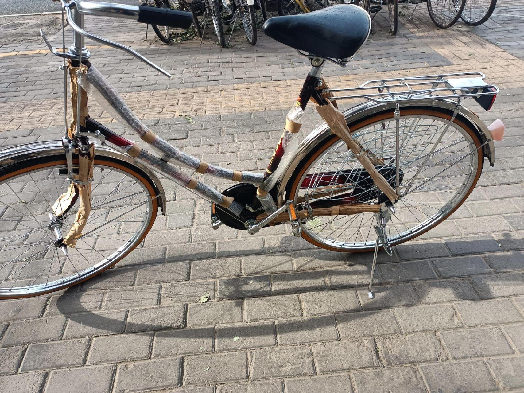 90年代库存凤凰750型26英寸女士自行车好东西一起分享