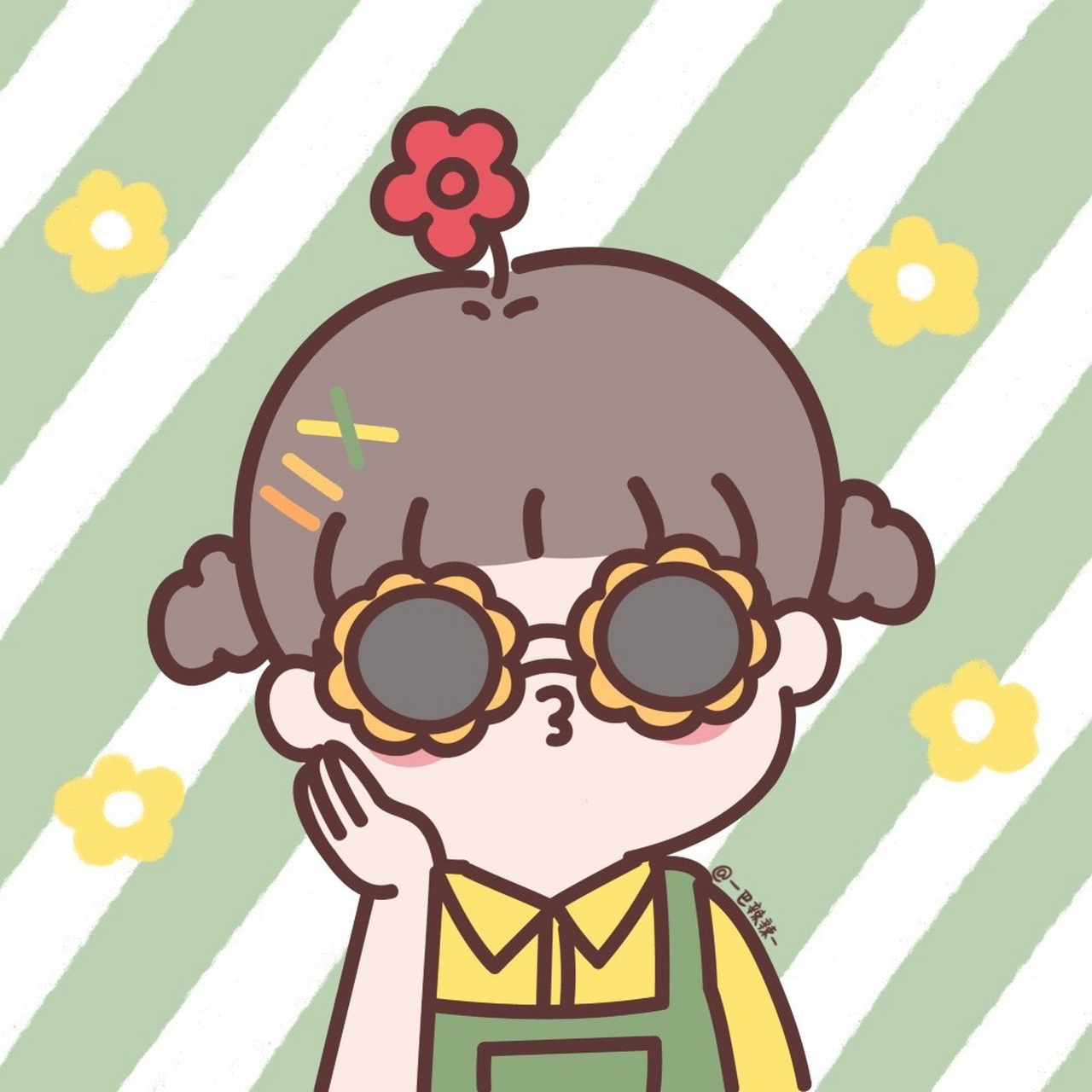 可爱头像 原创作者:-巴辣辣- 又一对是甜甜的情头