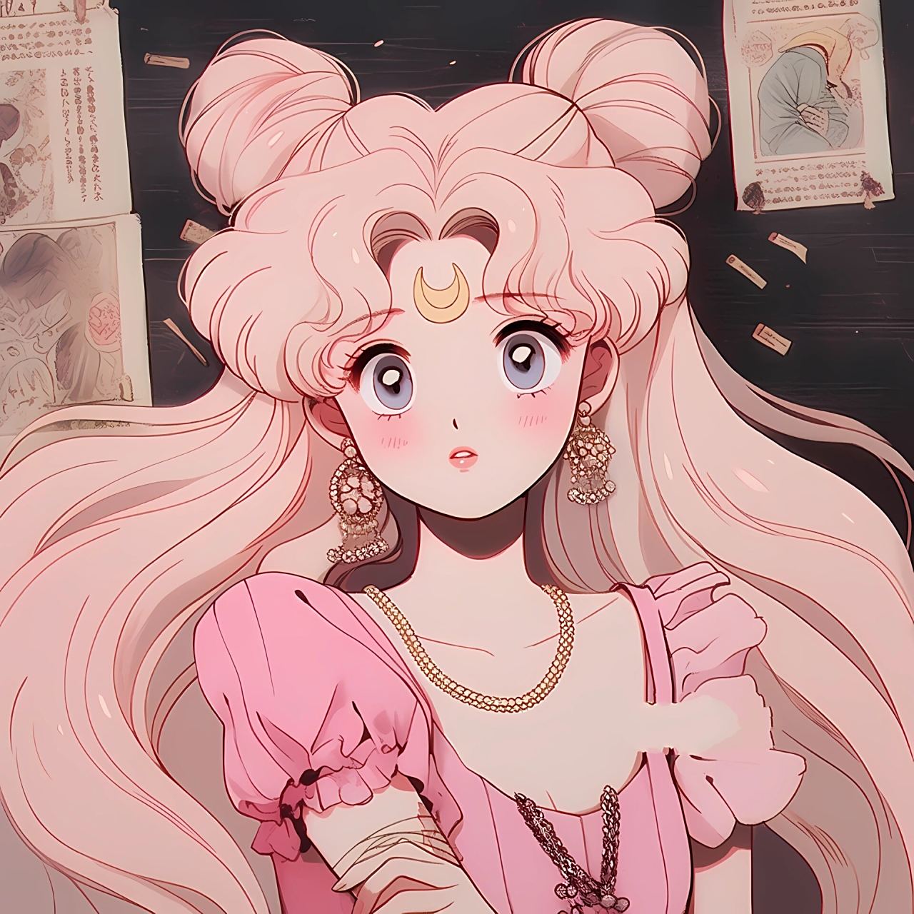 新头像的魅力| pink系水冰月(2)