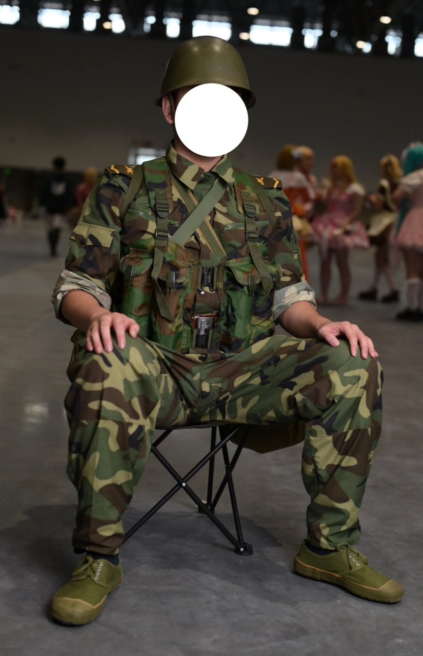 87时代老学校——90年代末至2000年代初步兵 87式迷彩服初代,gk80钢盔