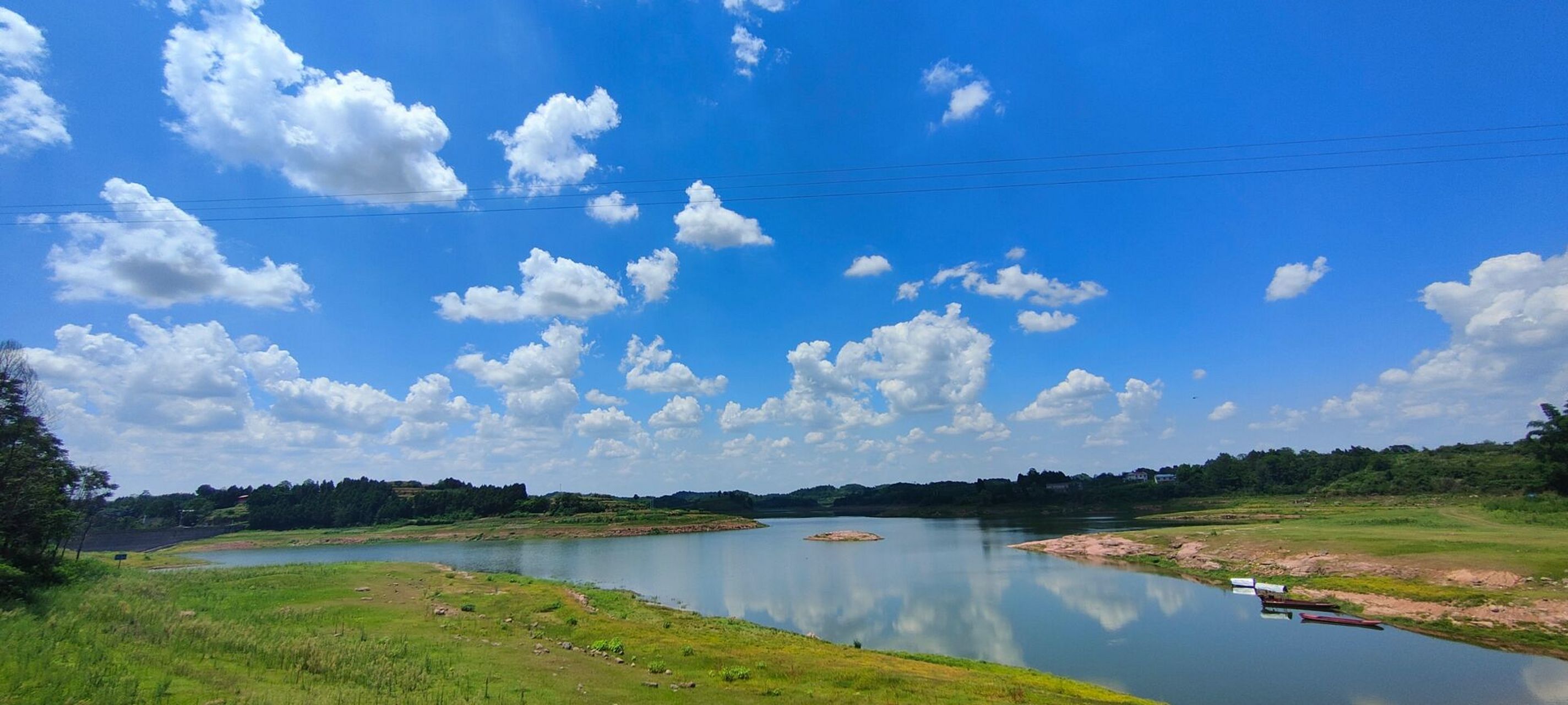 鲁班湖景区图片