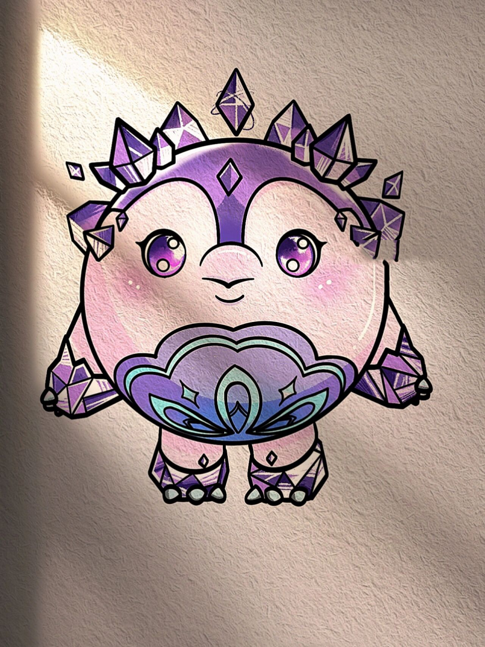 有手就会的蛋仔简笔画教程 所以你会喜欢勇敢的宝石甲龙晶晶嘛?