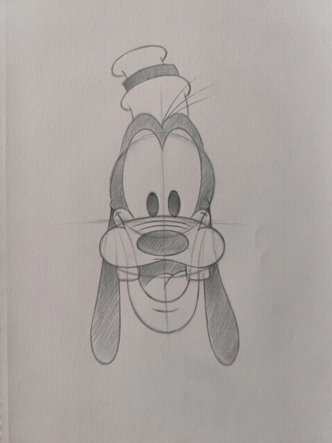 迪士尼动画人物高飞goofy教程来啦 简笔画