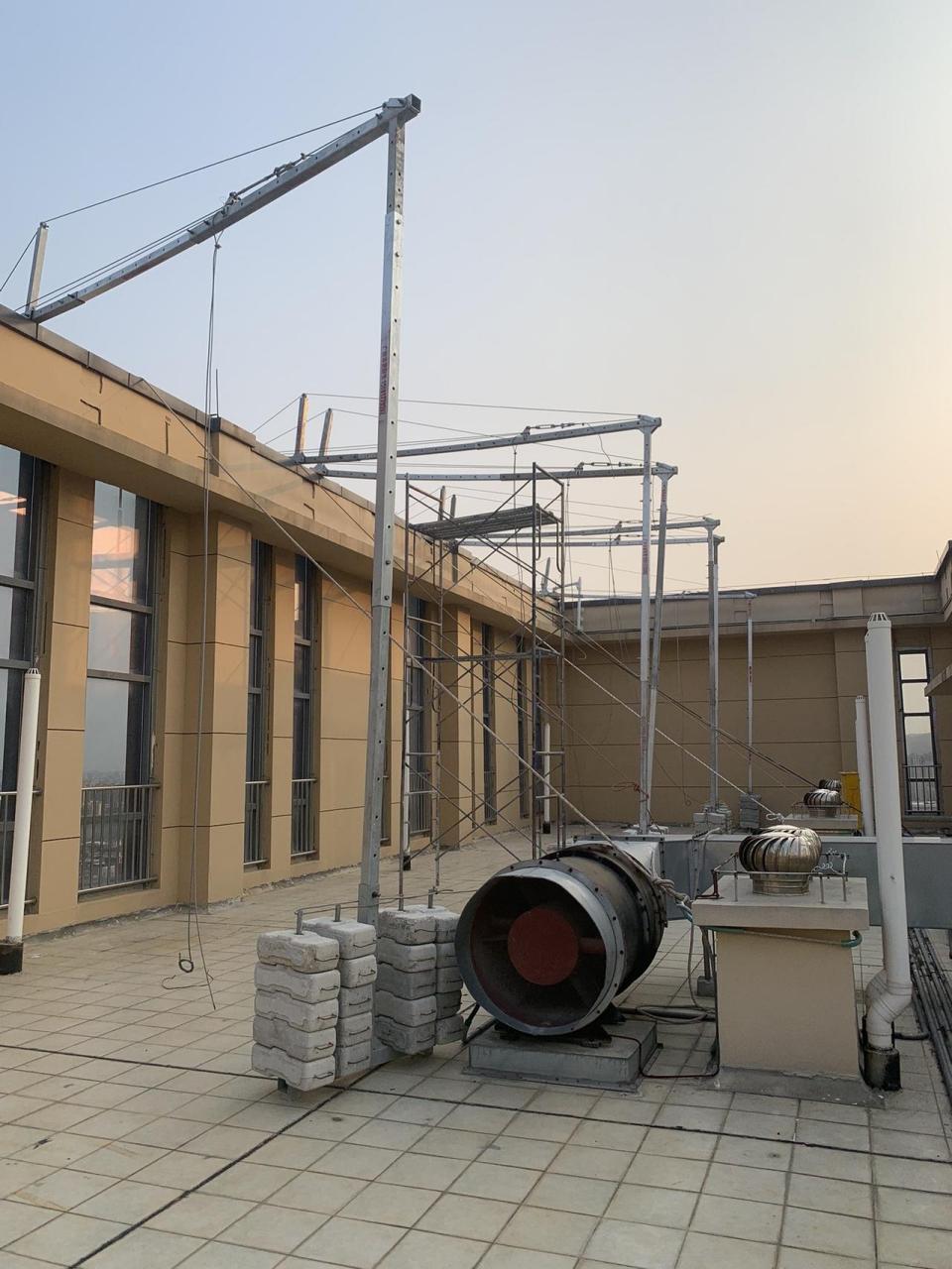吊篮租赁 电动吊篮 装饰工程 广爵吊篮租赁公司 泉州广悦建筑机械租赁
