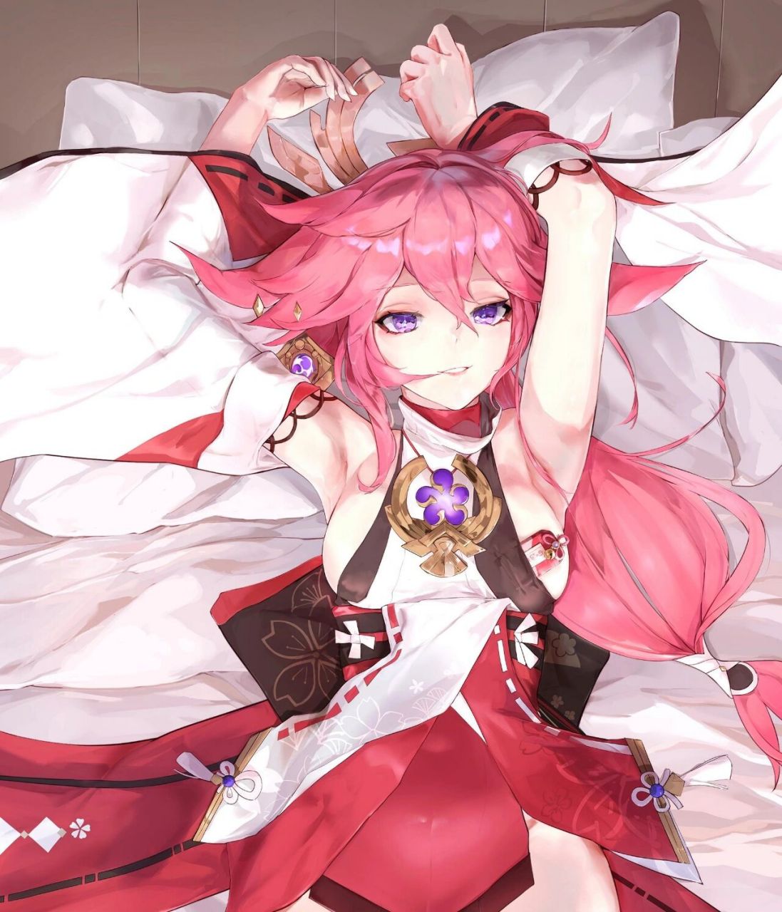 原神角色美图(八重神子) 福利大派送(最后一张)