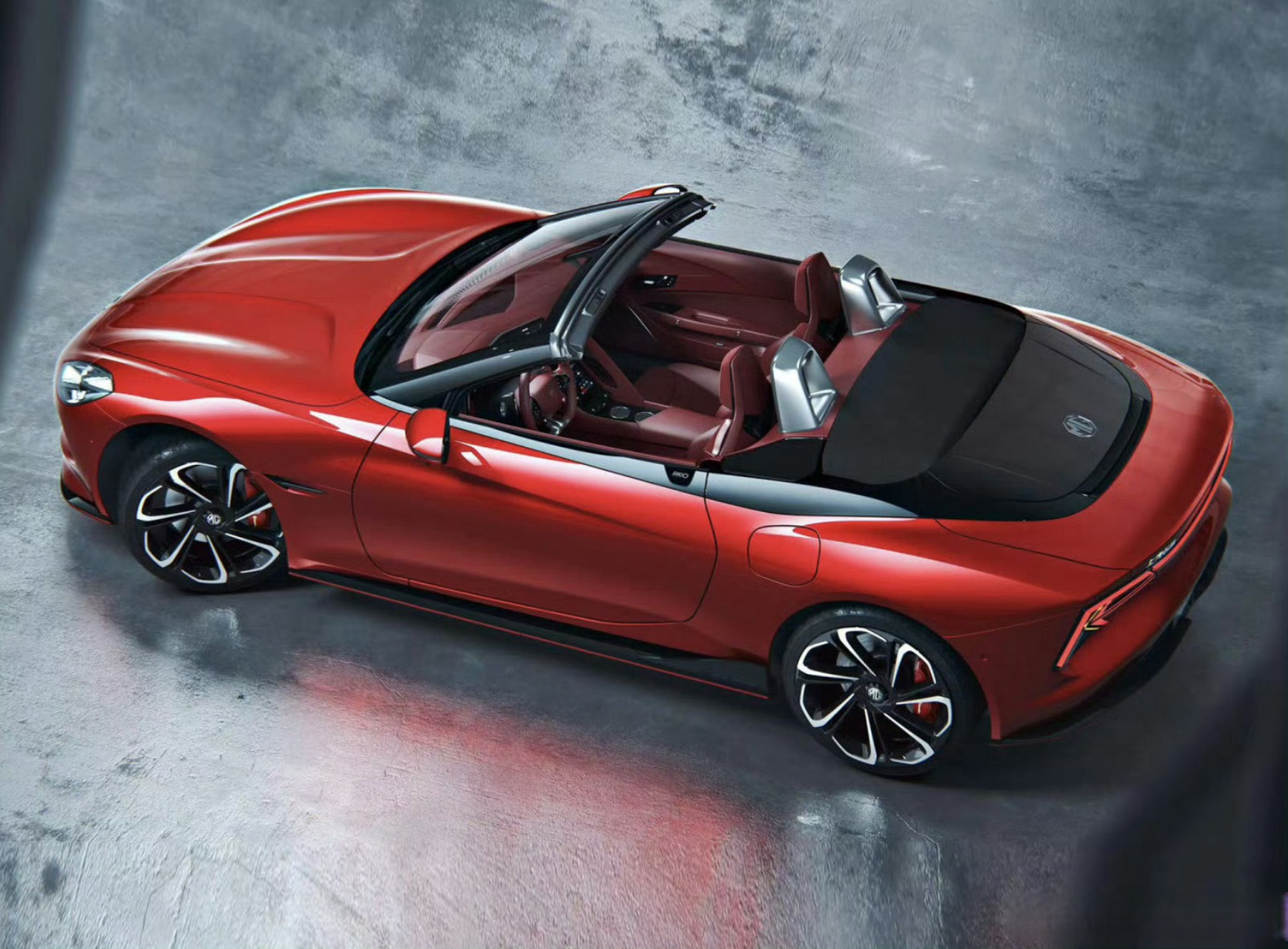 图1 mg cyberster,图2 小跑车sc01.