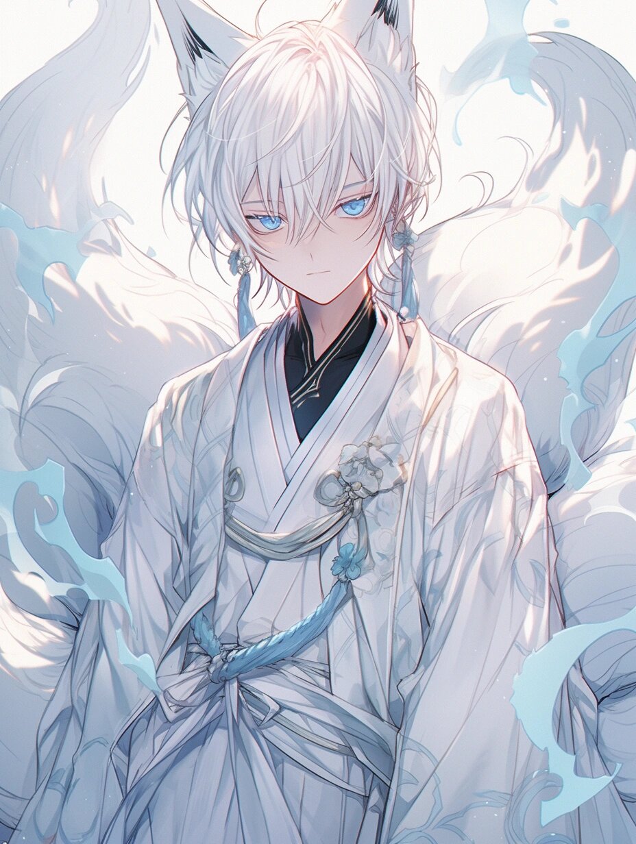 狐妖 | 古风动漫头像壁纸插画素材