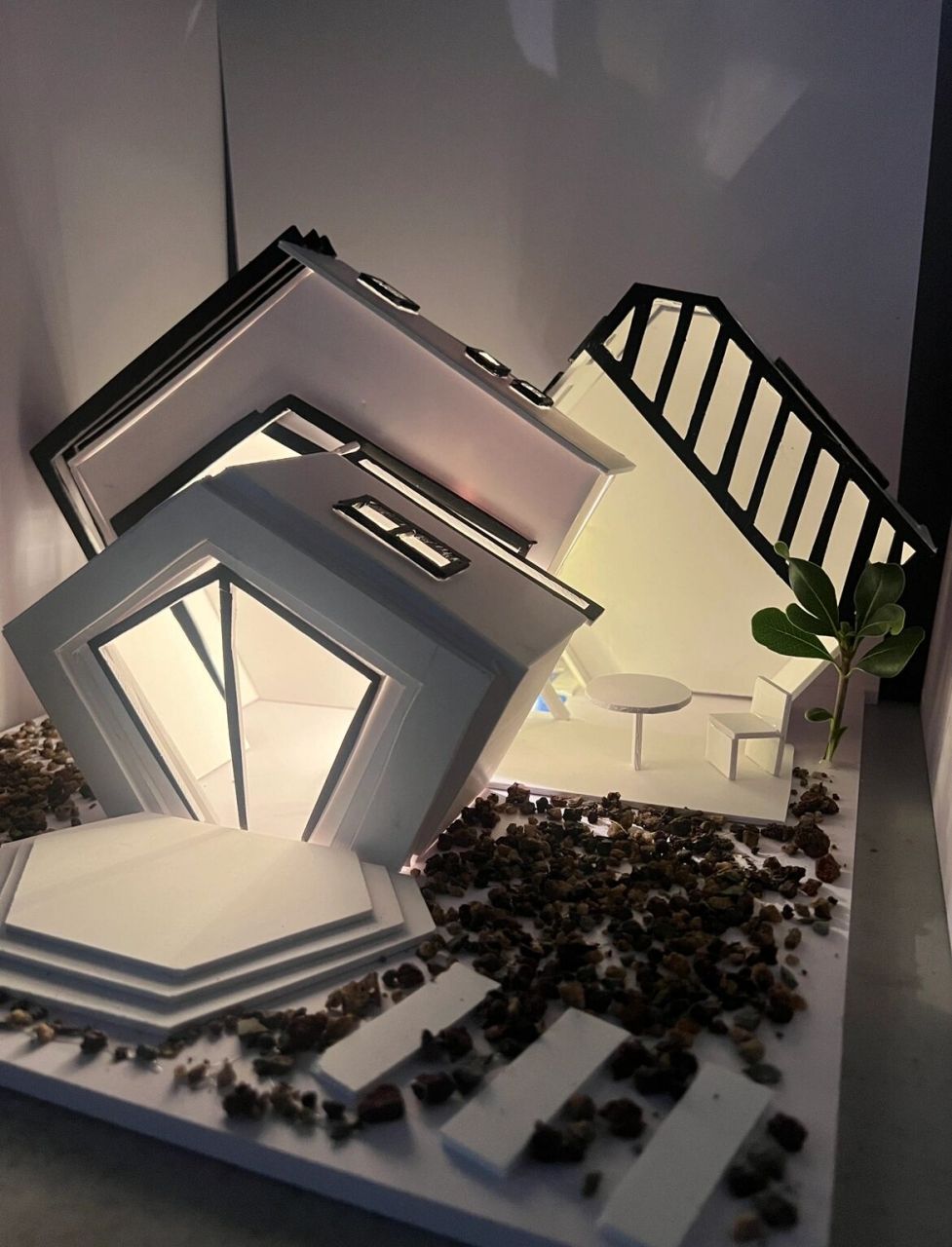 立体构成之体块 立体构成真的是个细致活,说实话真的好磨人 但是每次