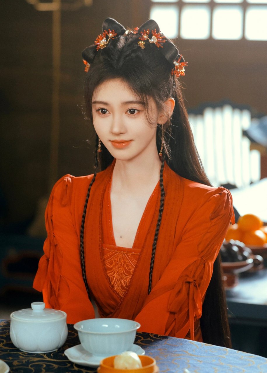 鞠婧祎 韩菱纱新图 仙剑四 红衣的纱纱  jjy   jjy   jjy   jjy   jjy