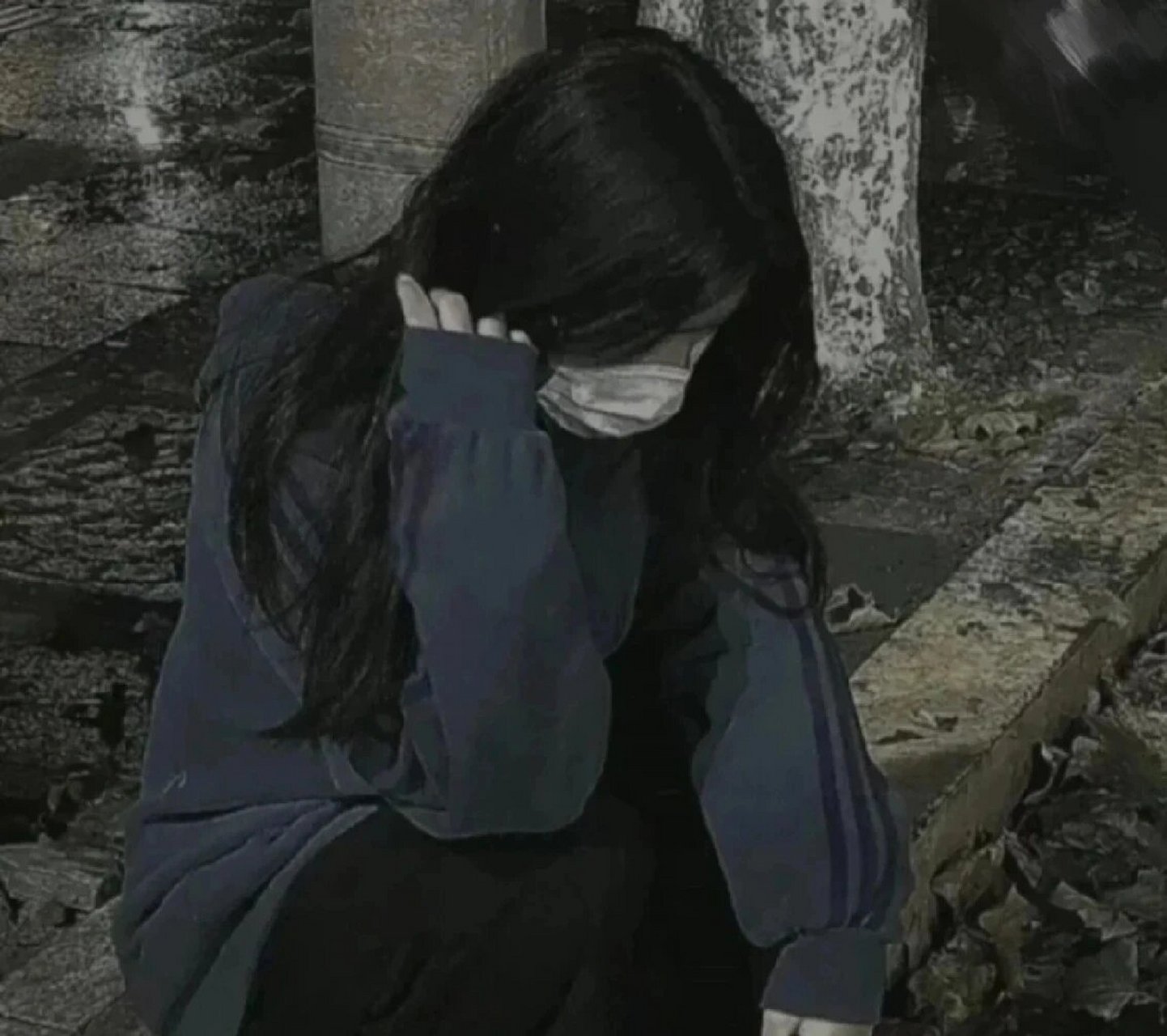 伤感女头(二) #伤感# #真人女生头像