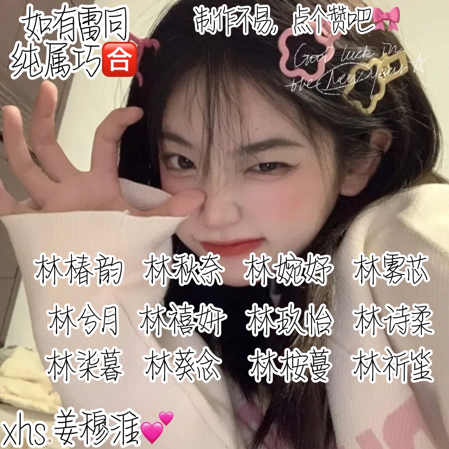 推荐带林字的优质网名