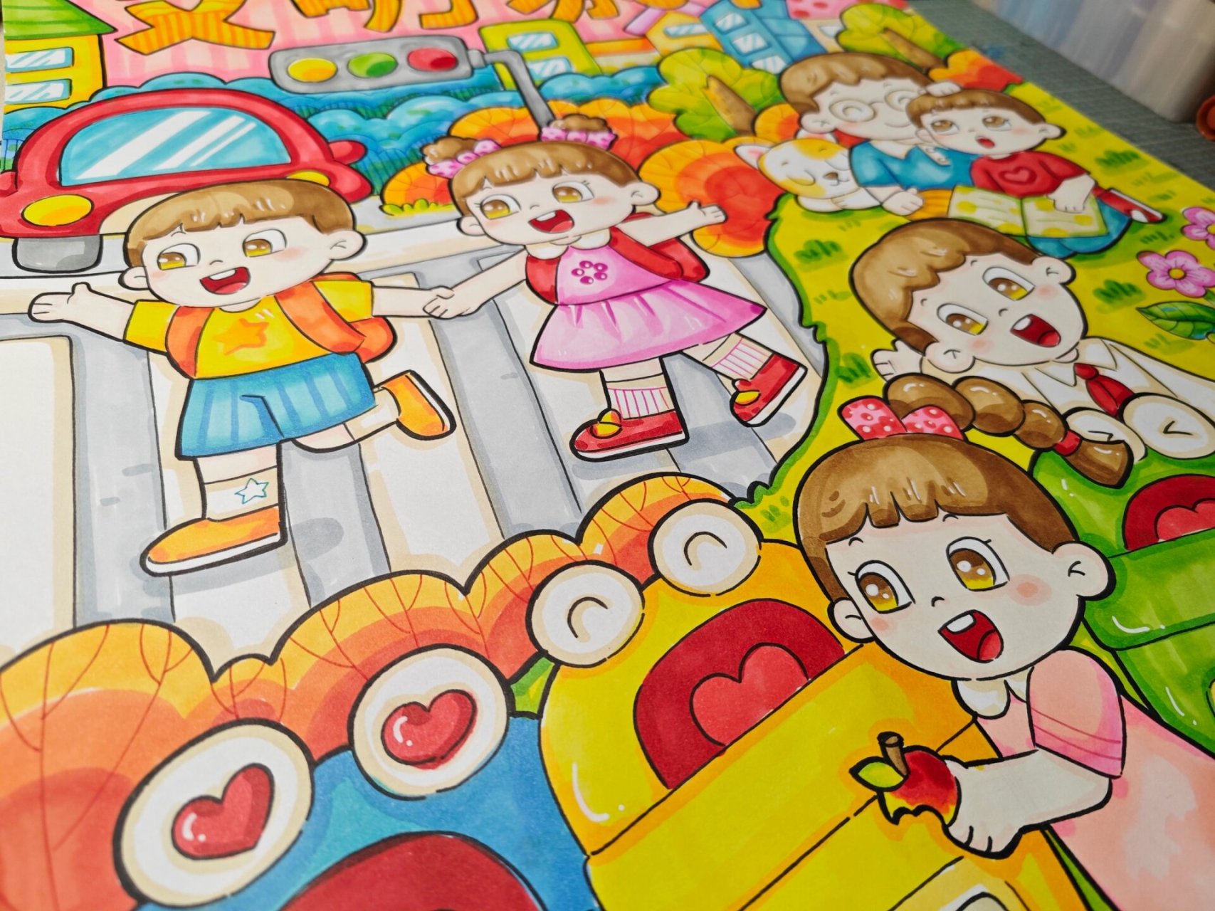 文明城市主题画 4k主题画