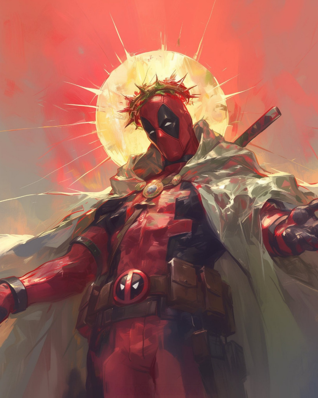 死侍# marvel jesus · by stimograph