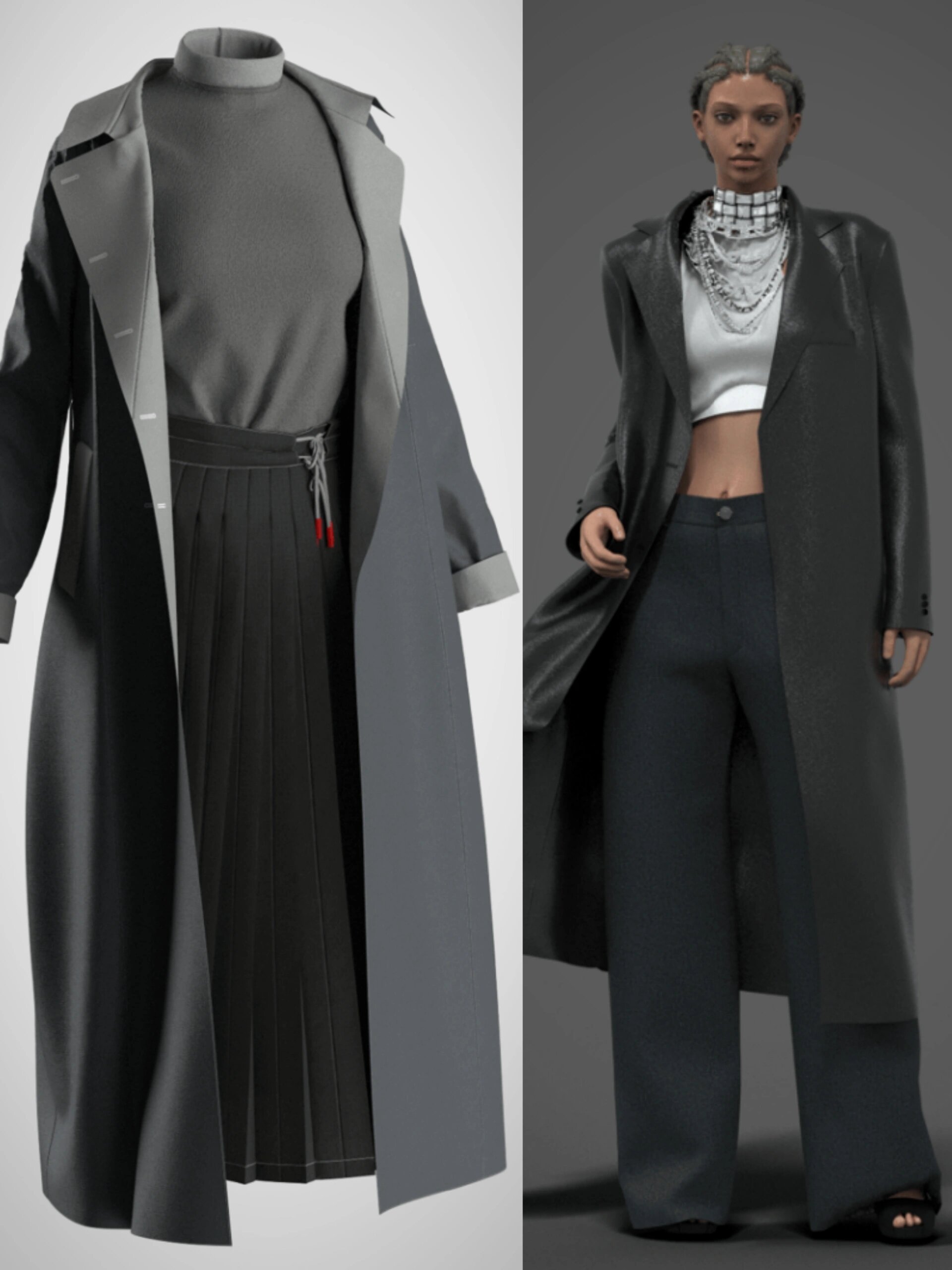 优点,看效果很方便,对版型有帮助和提高,特别是裤子.