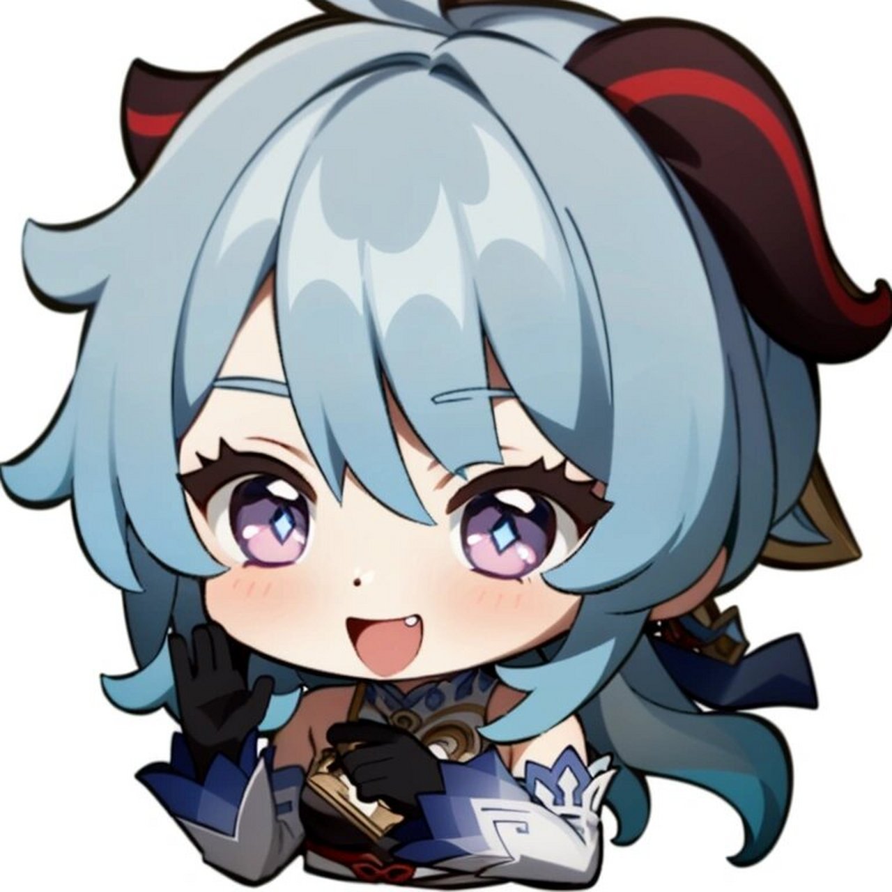 原神q版头像37:甘雨