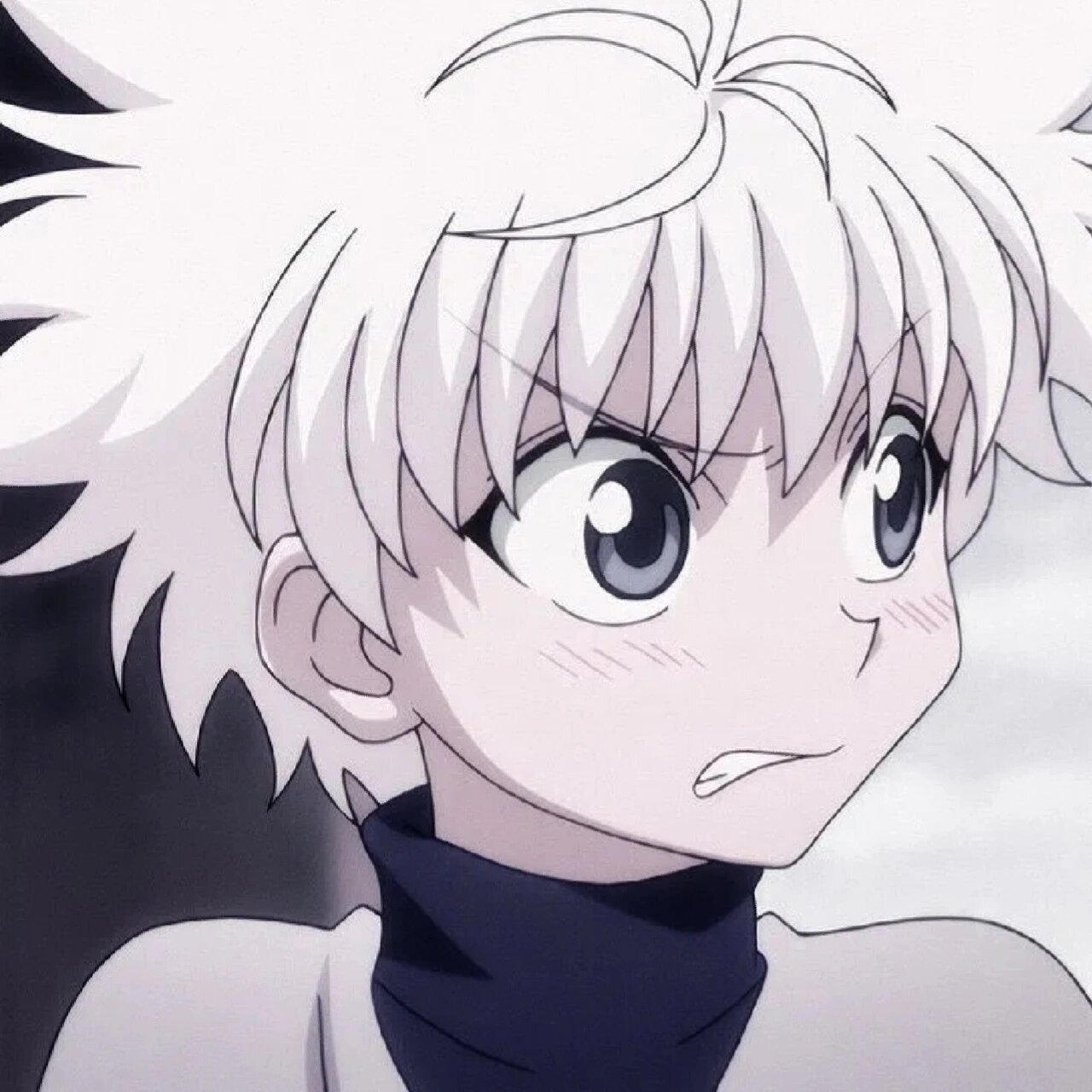 头像|动漫男神9号奇犽 "我能遇见你,真的太好了" 	 cr:p156 花白棉