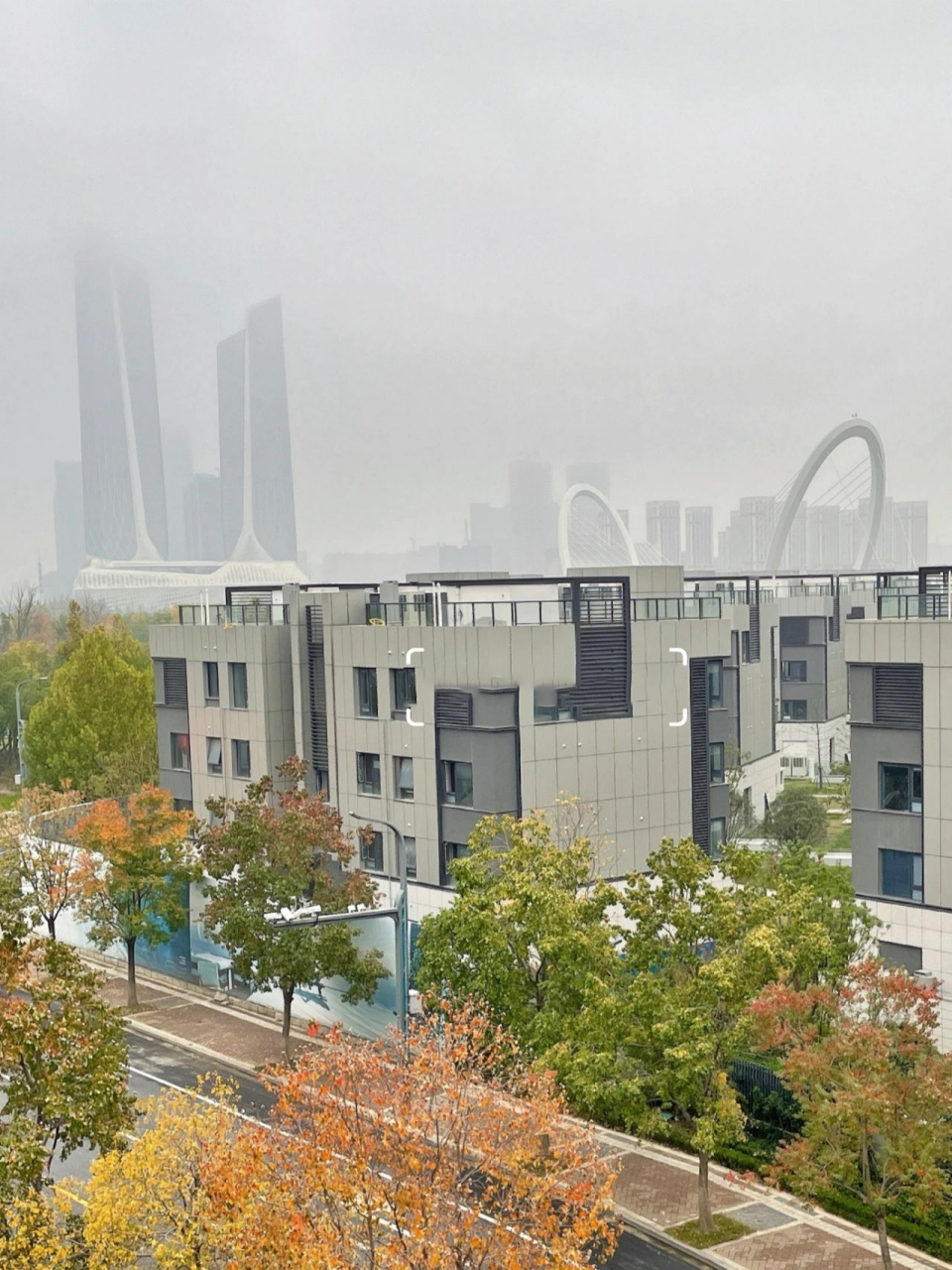 仁恒江湾世纪,江心洲叠墅的天花板.