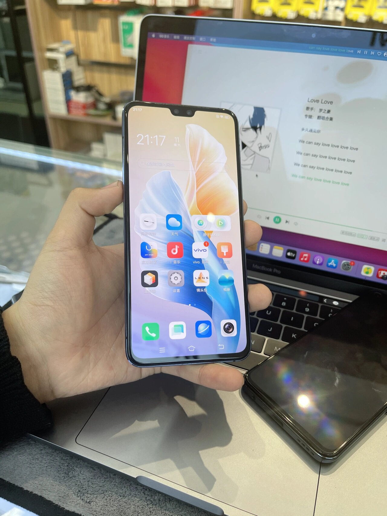 好物分享vivo s9 1277256g (5g)95新 优品