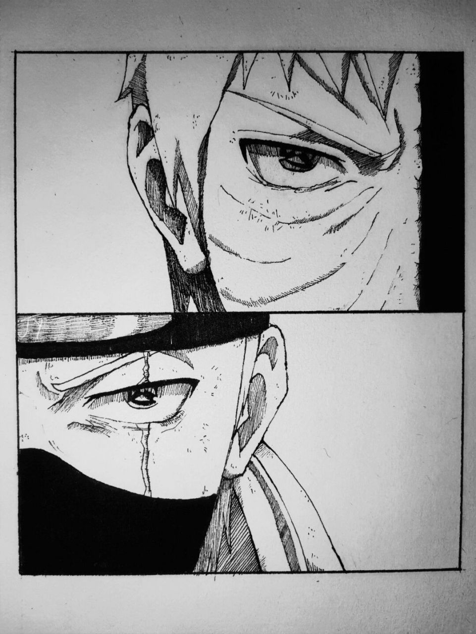 【卡卡西带土】手绘