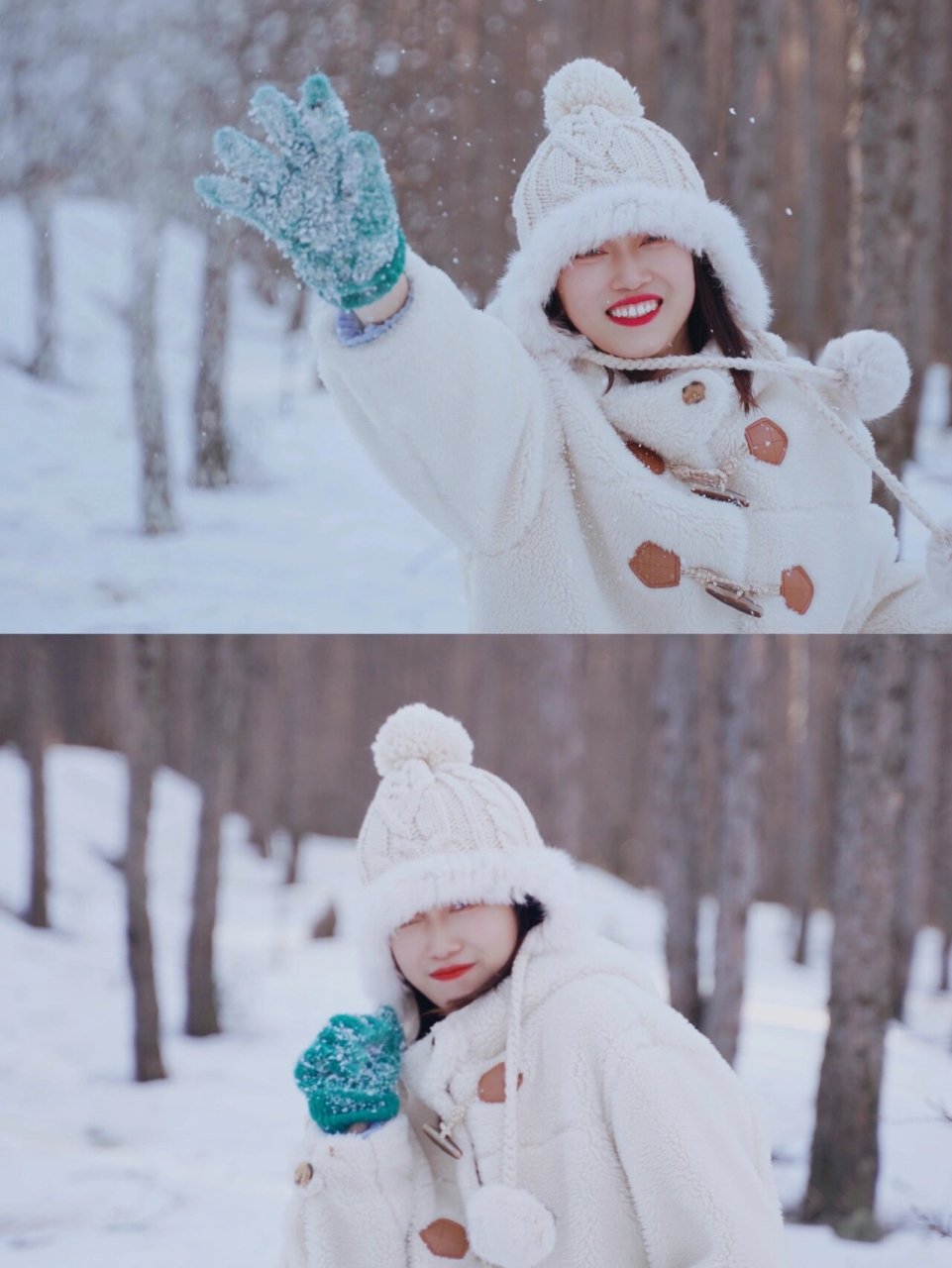 下雪拍照|唯美雪景|雪天拍照姿势7615北京下雪 北京又下雪了,一觉