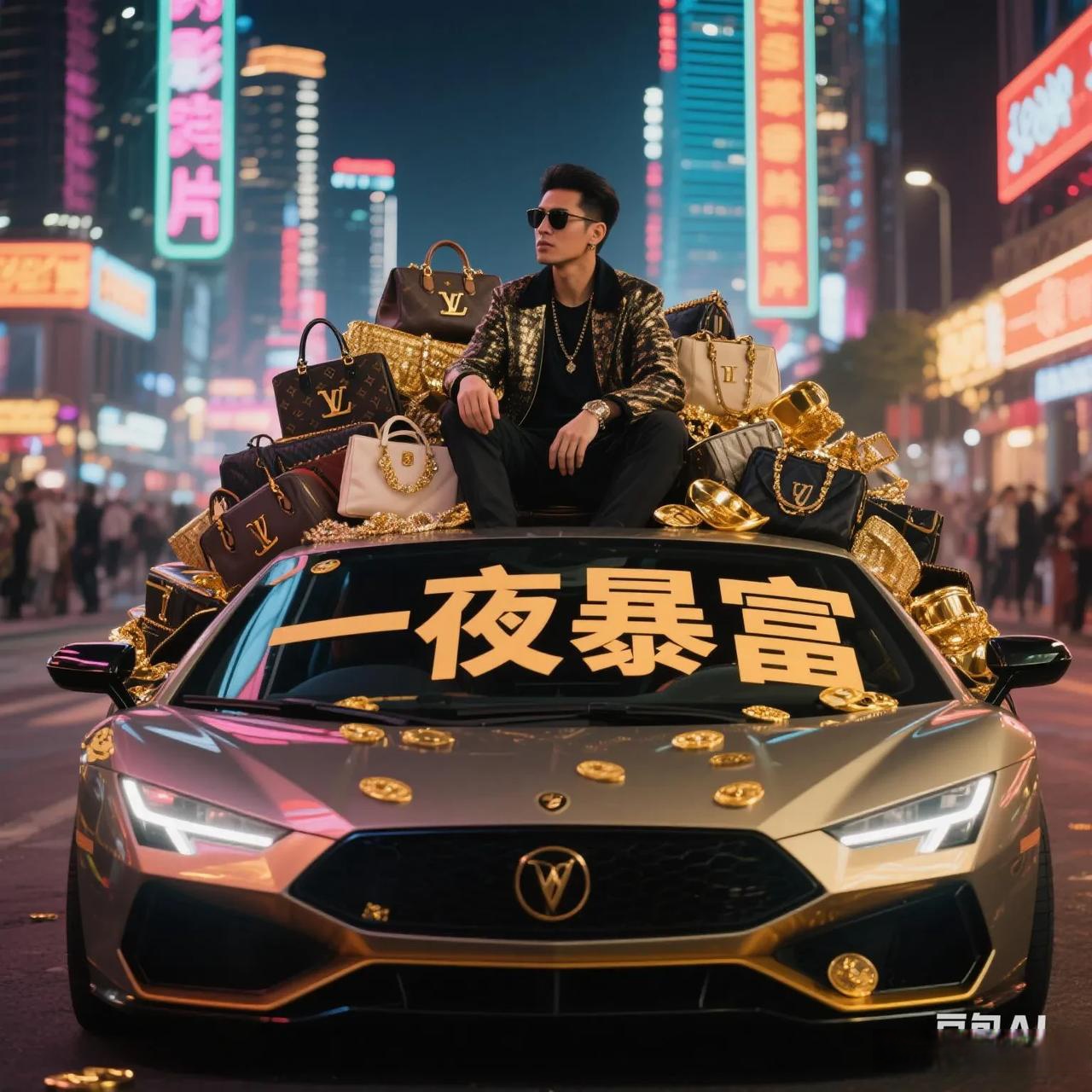 我渴望一夜暴富,有啥法子吗一夜暴富是许多人的梦想,不过在现实里