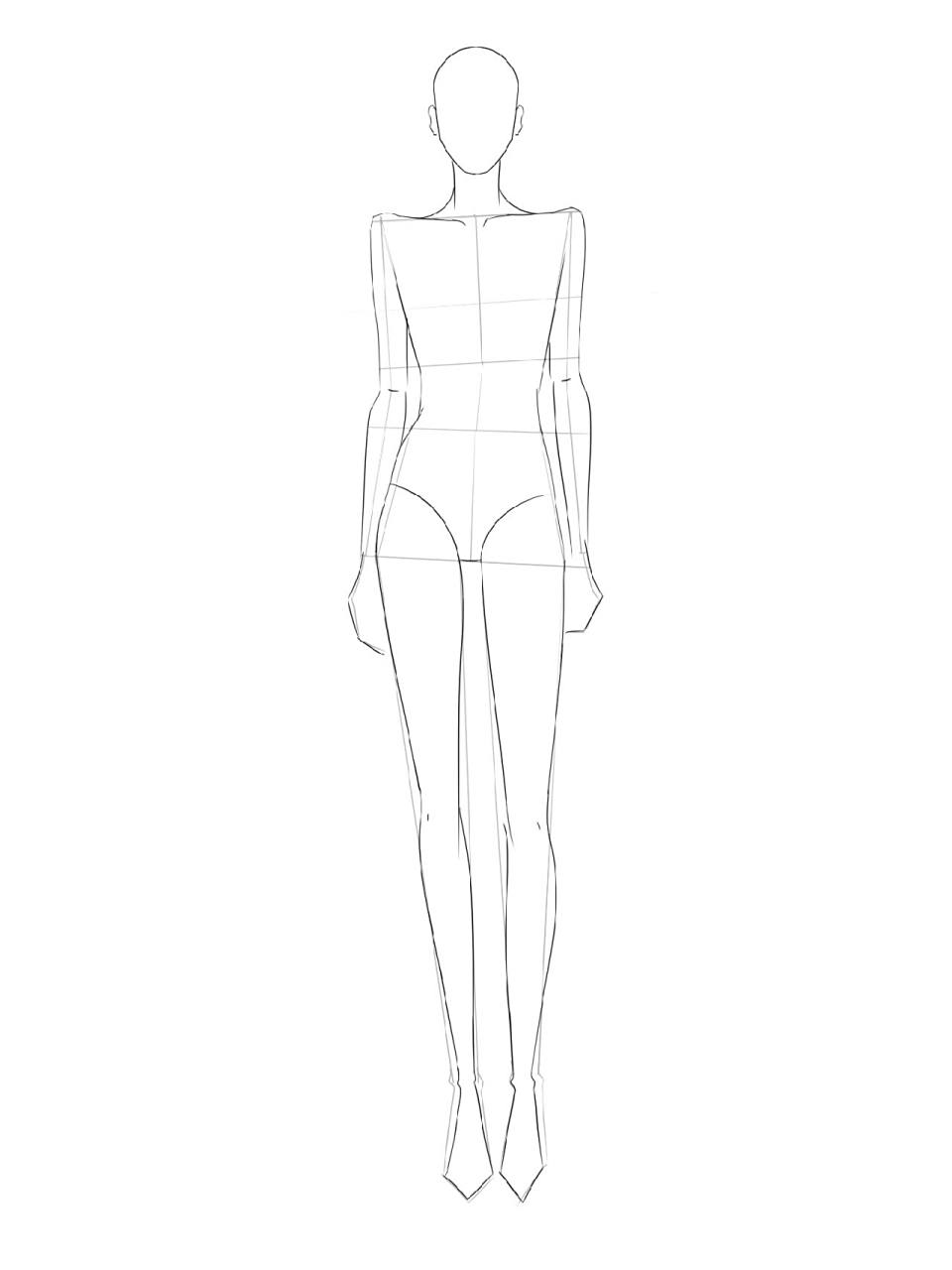 手绘丨板绘 人体模特手绘练习