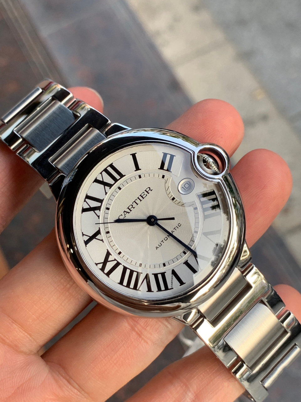 经典永不过时卡地亚篮气球42表经2万多好 卡地亚蓝气球系列w69012z4