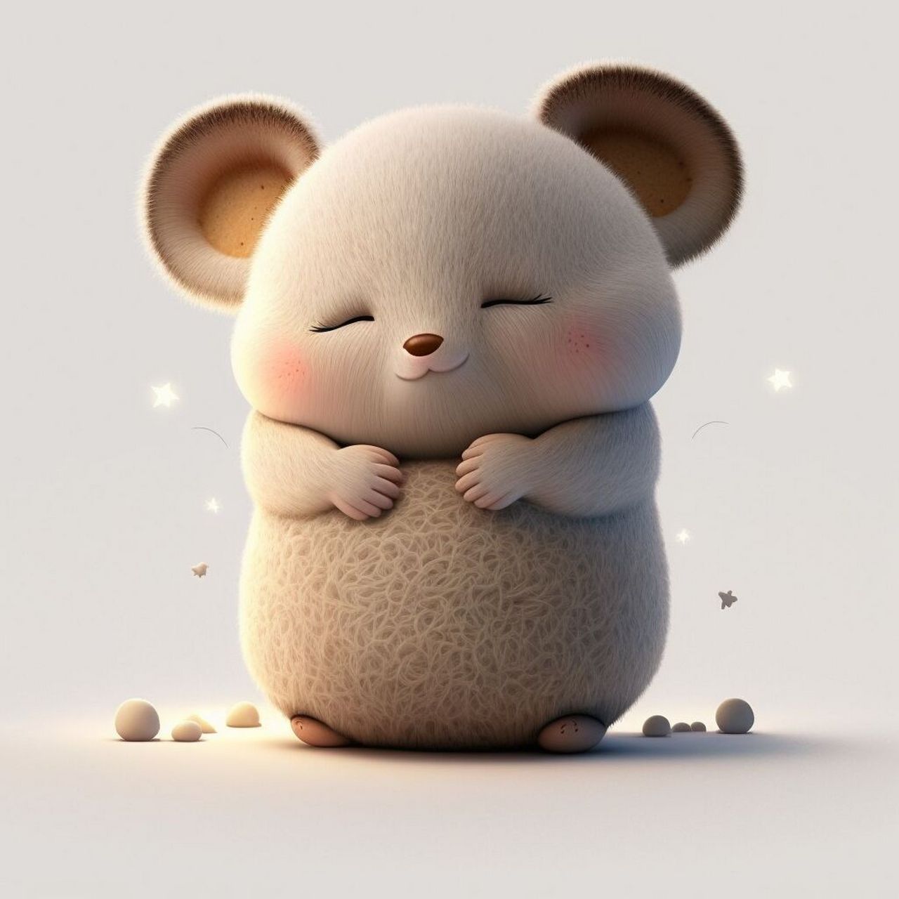 小老鼠可爱表情包(2) 原图高清图片已经在左下角打包好