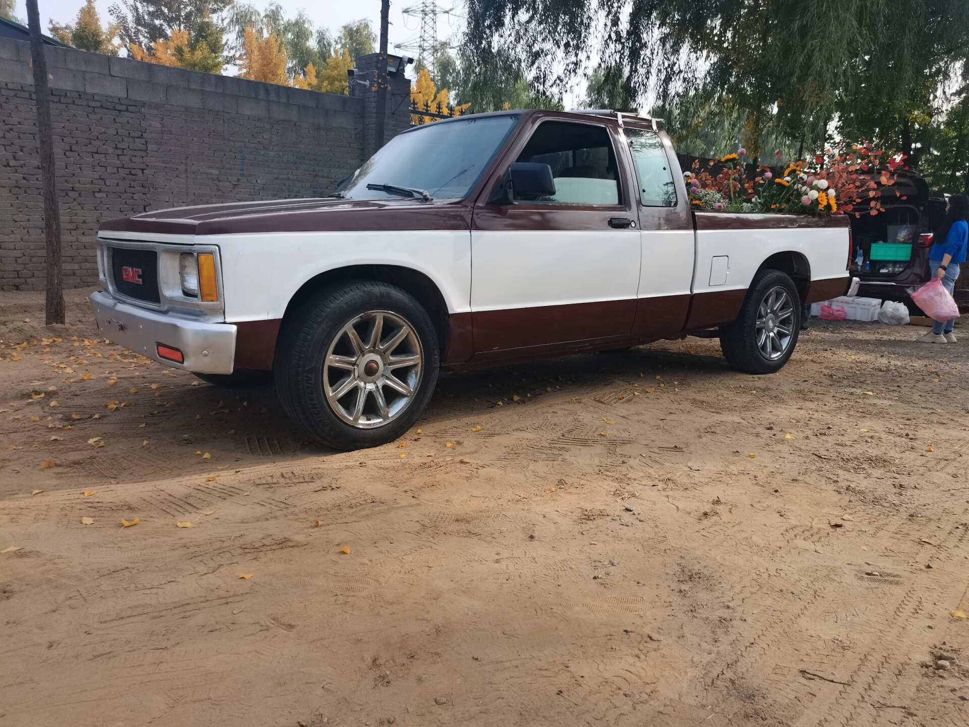 美国80年代gmc皮卡老爷车情怀老车  80年代皮卡车,影视道具车