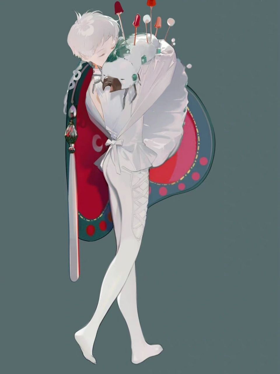 画师 | nineo #画画# #寻找小红书绘画大神# #插画# #暗黑系# #人物