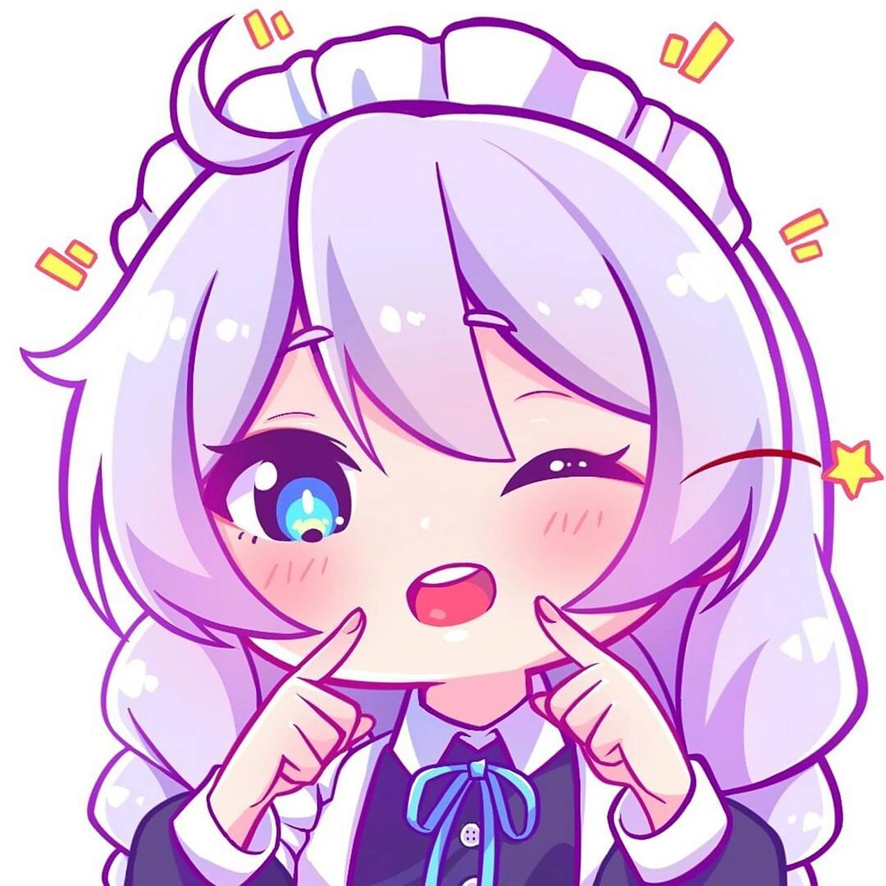 动漫上半身角色形态练习 by的 可用于临摹学习