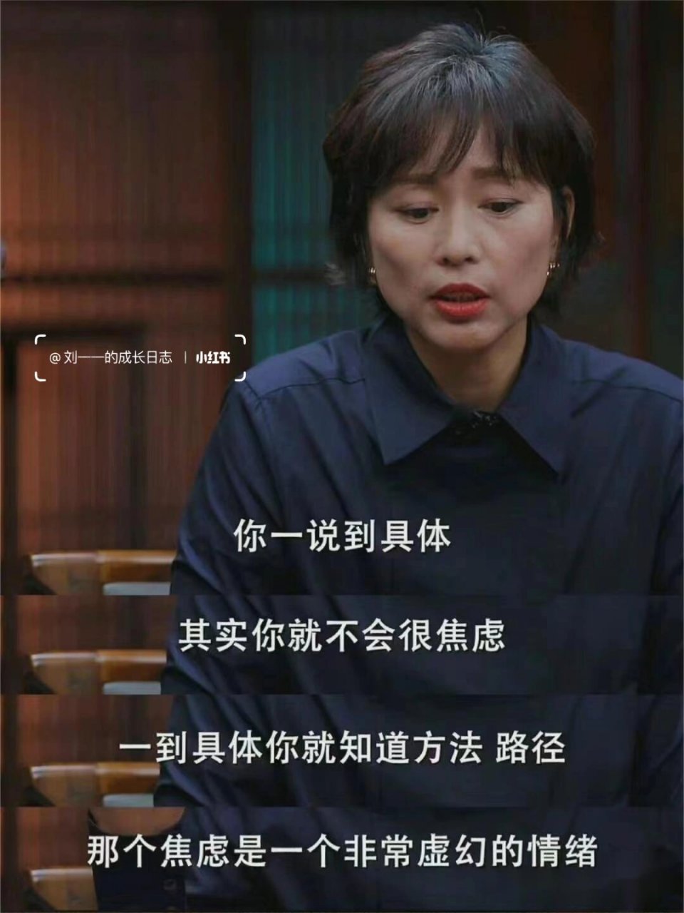 78在《圆桌派》第五季第六期里,小君君老师曾聊过『焦虑』这个词.