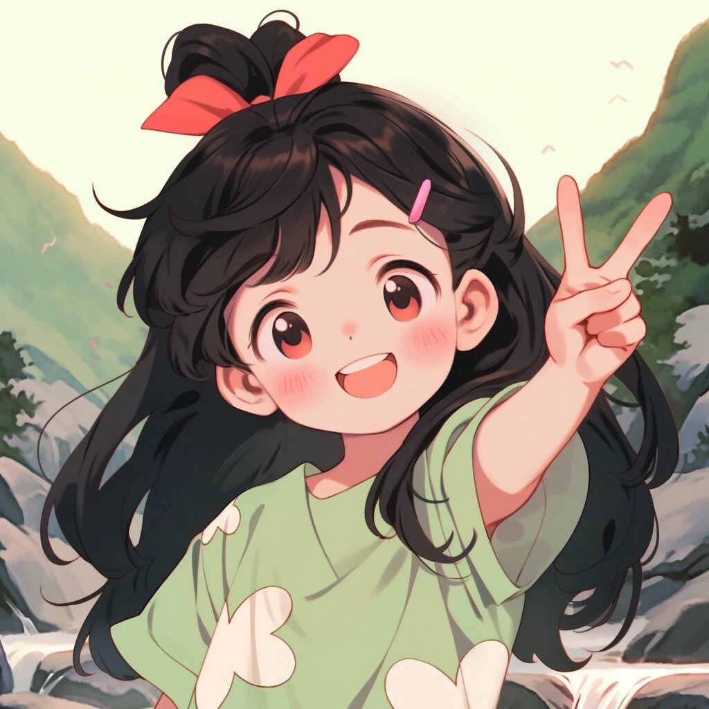 可爱头像|绿色系|是青春的活力