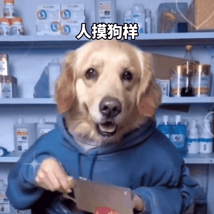 有些人表现出狗一样的品行