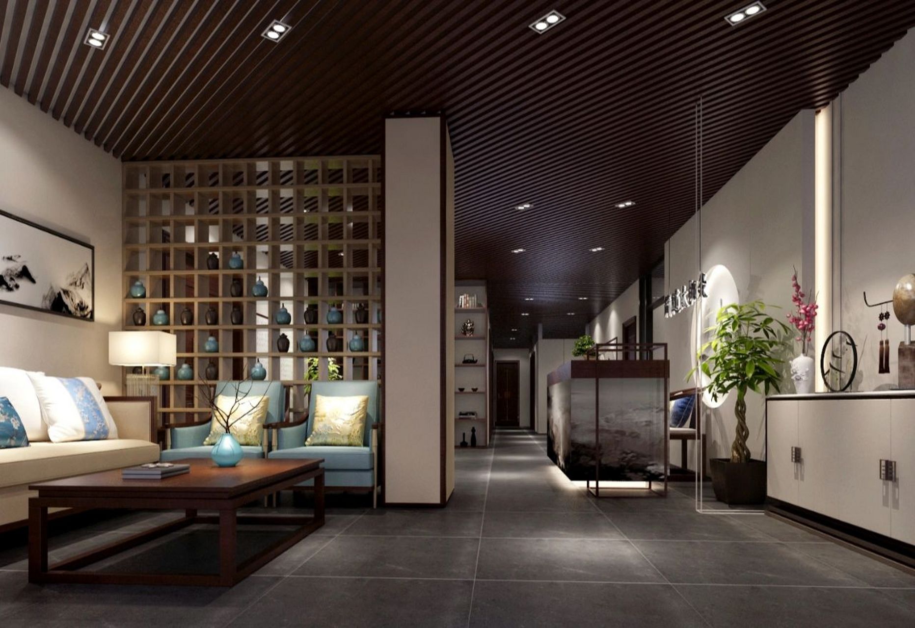 广州本地中医诊所设计装修案例 中医诊所设计,中医馆装修