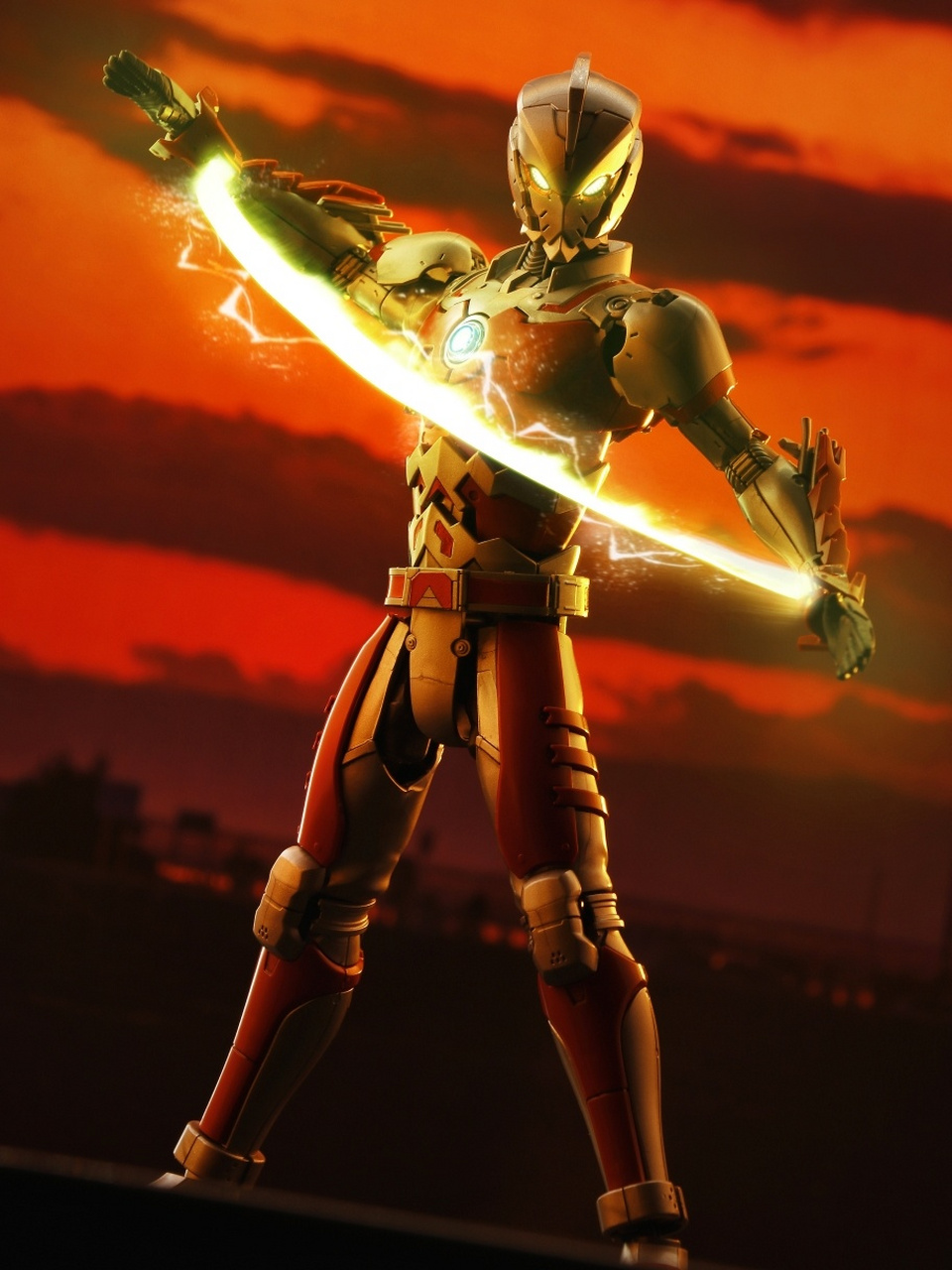 机动奥特曼 艾斯装甲 随拍 #奥特曼