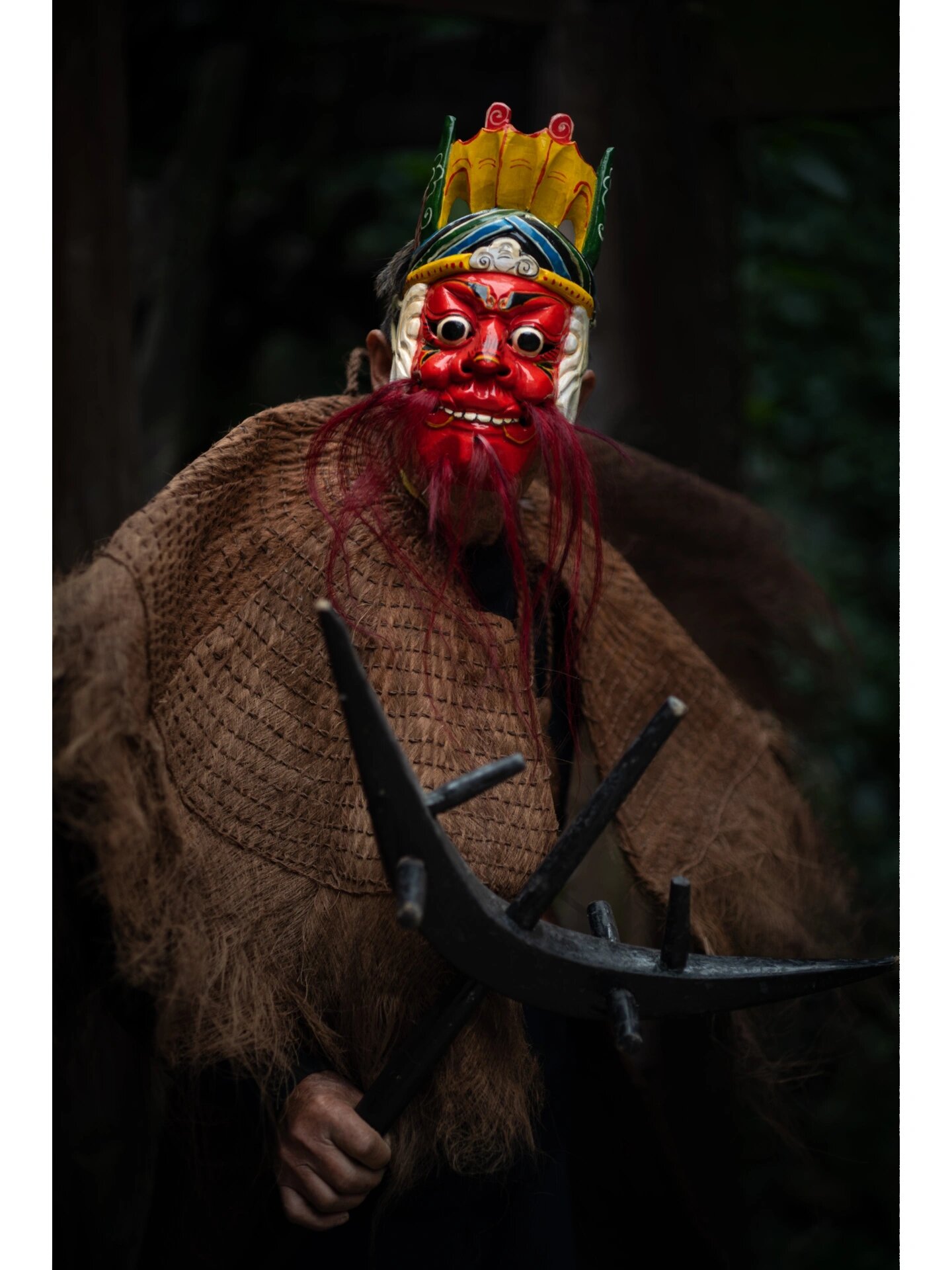 贵州原住仡佬族-傩面 北纬踩线贵州独特少数民族 	 贵州仡佬族傩面具