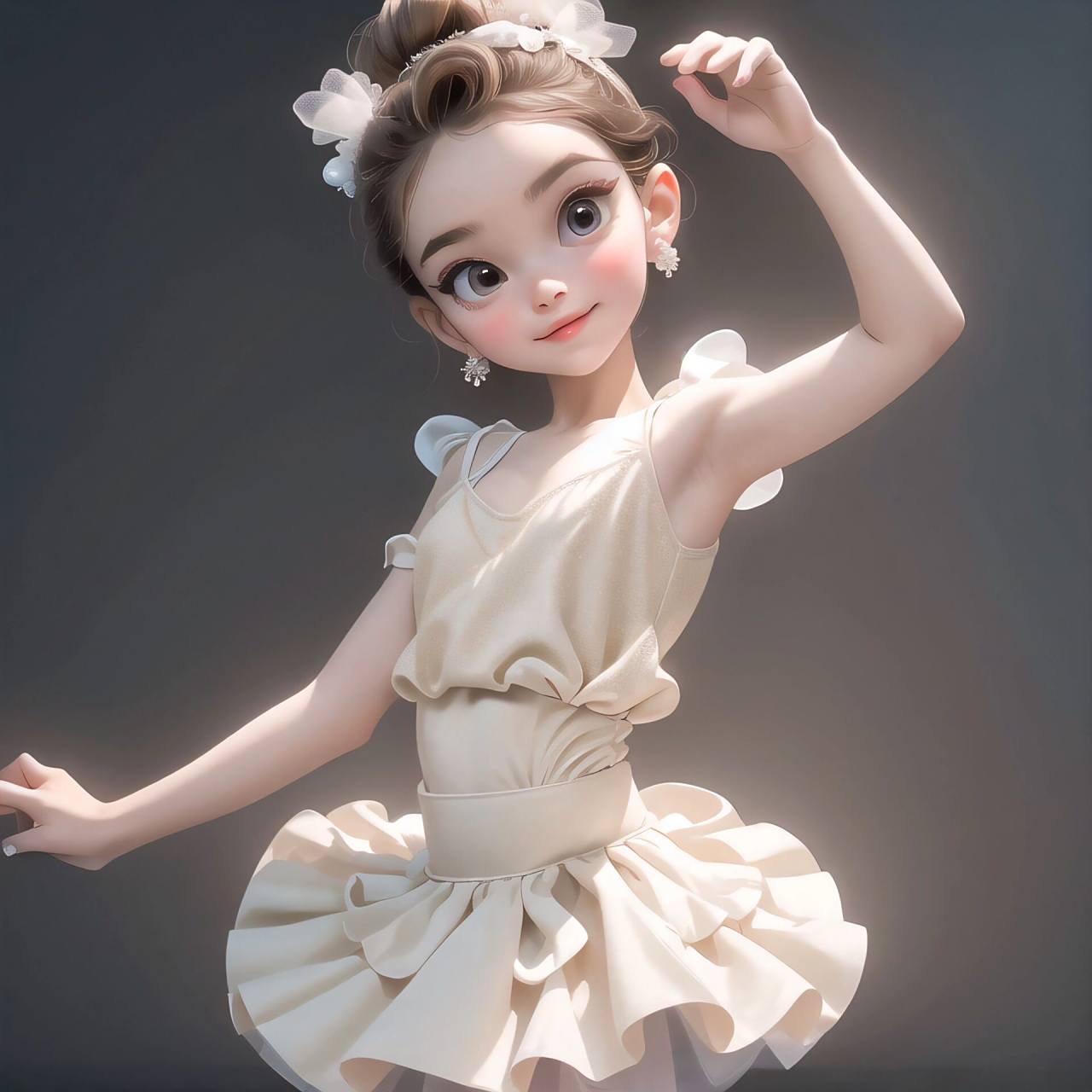 芭蕾02舞者系列95|女生头像94迪士尼公主风 举手投足的优雅