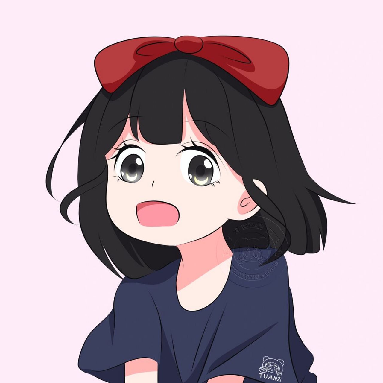 夏日滤镜 #魔女宅急便# #手绘头像# #动漫头像# #卡通头像# #琪琪