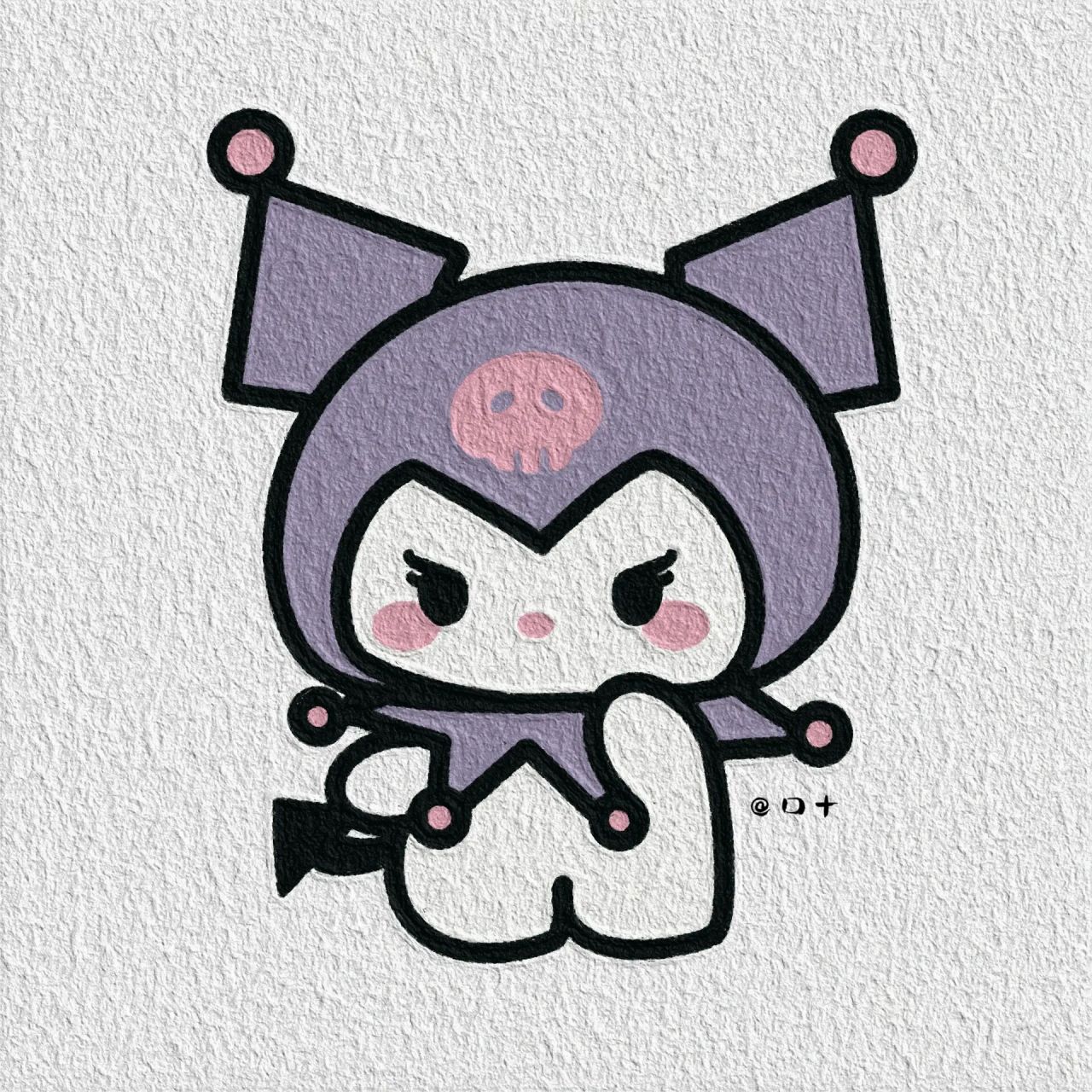 库洛米简笔画教程 库洛米简笔画教程 临摹