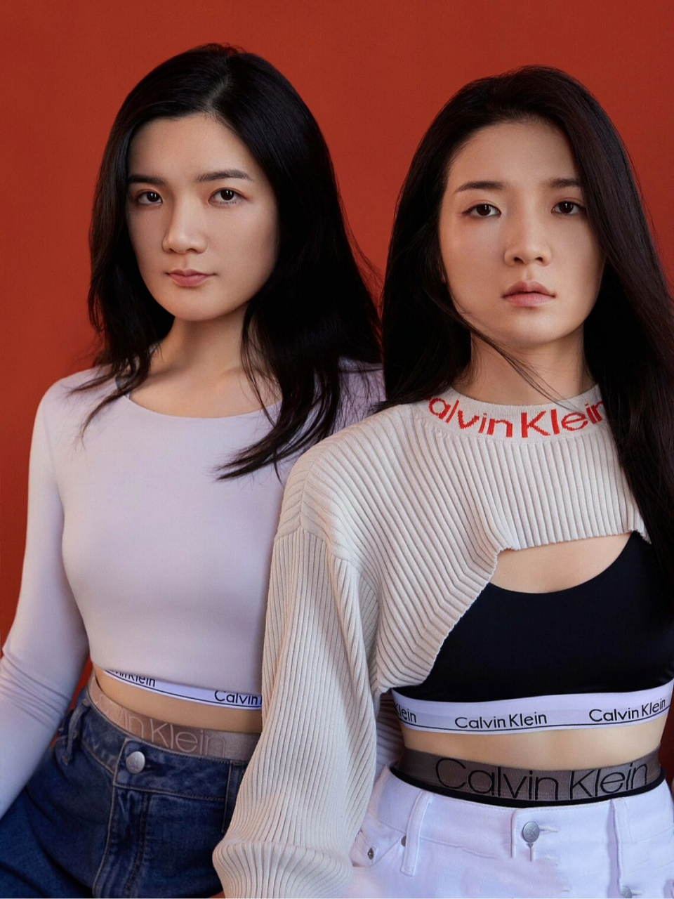 共寻自在|探索全新 calvin klein 脱口秀演员 颜怡颜悦 身着 calvin