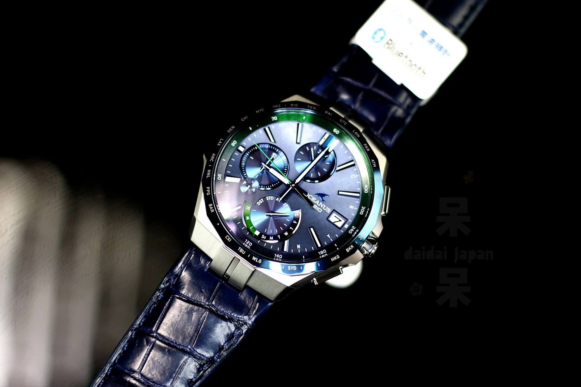 卡西欧海神ocw-s5000apl 阿波蓝限量款 s5000系列最后一款限定版,限量