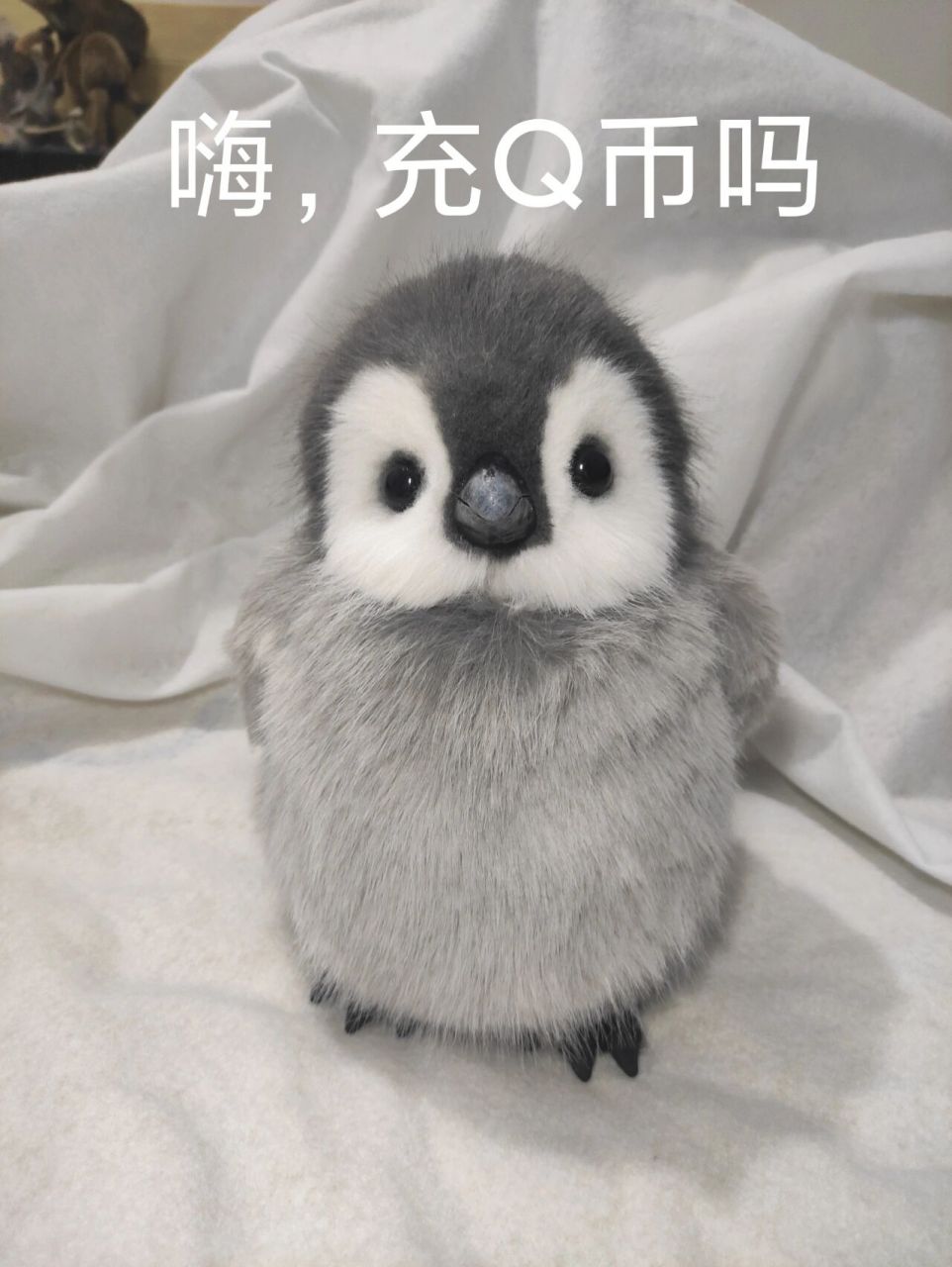 可爱的小企鹅表情包 企鹅手作,超级可爱!