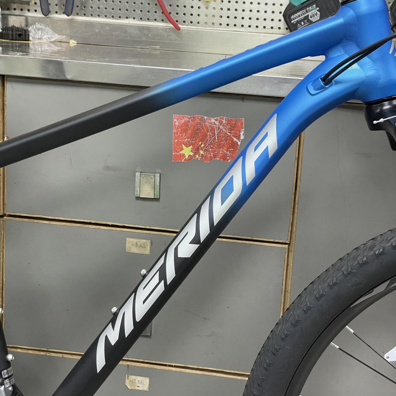 24款美利达公爵600蓝黑色请鉴赏