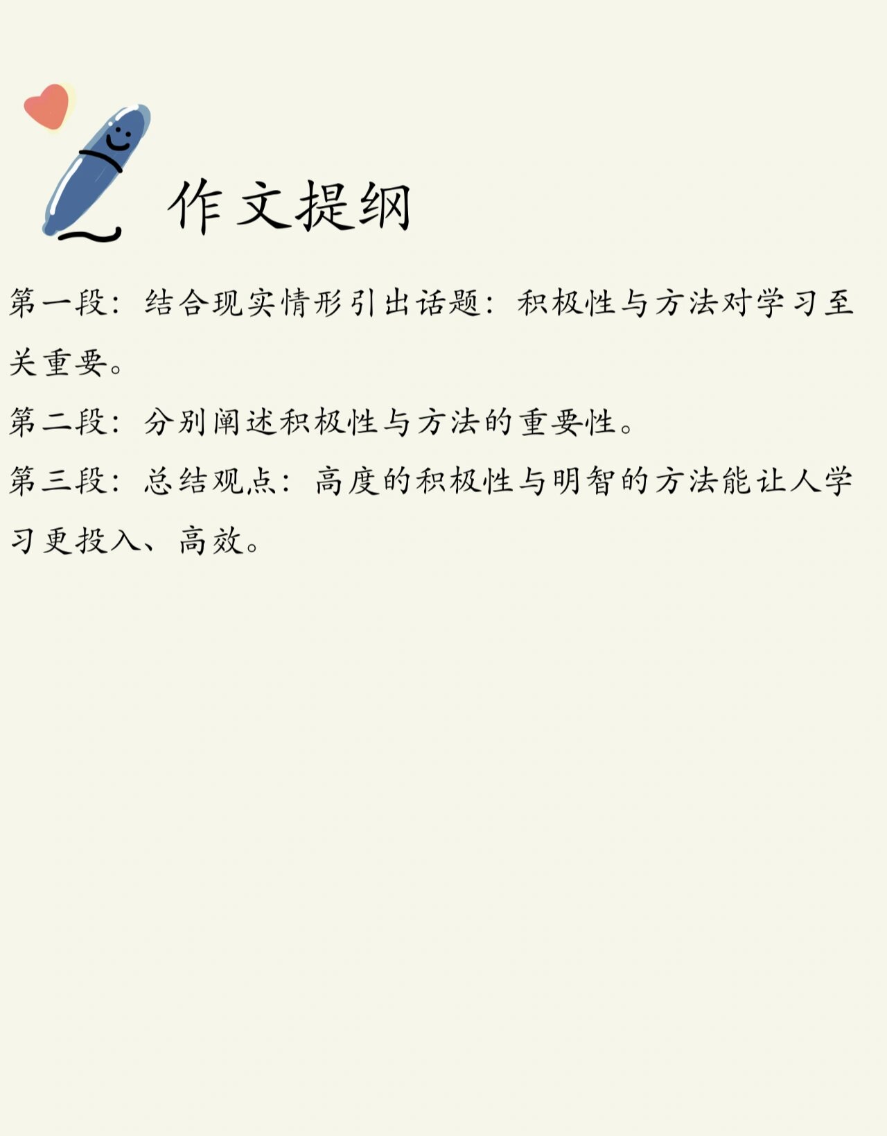 六级作文day3|学习中动力和方法的重要性 98topic :the importance