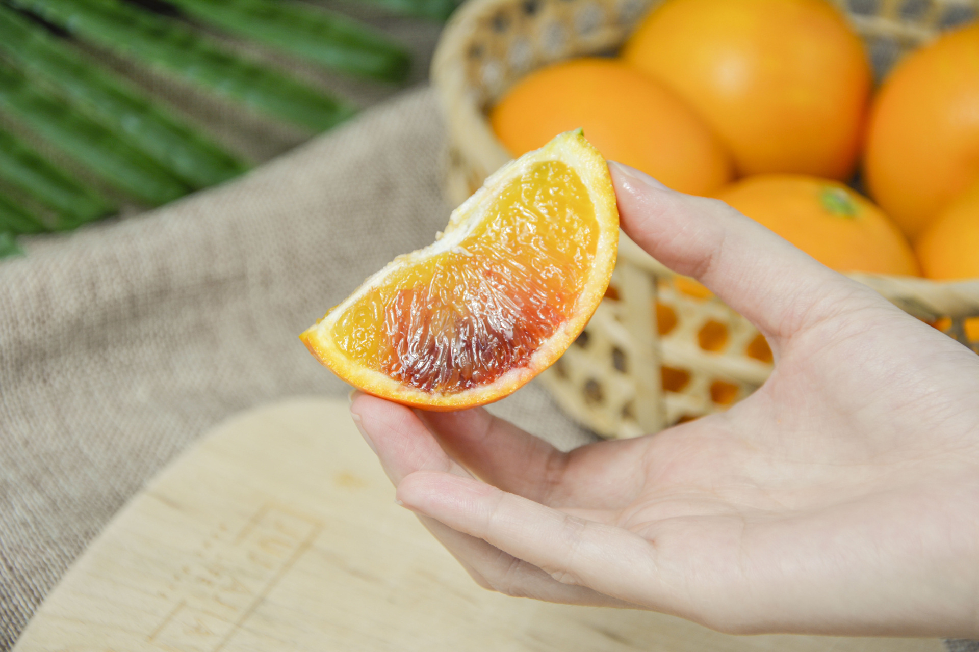 水果科普92血橙 血橙 (blood orange) 是一类常见 (不常见的柑橘