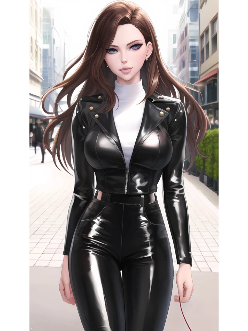 二次元原创# #可爱的二次元少女# #动漫# #手机壁纸