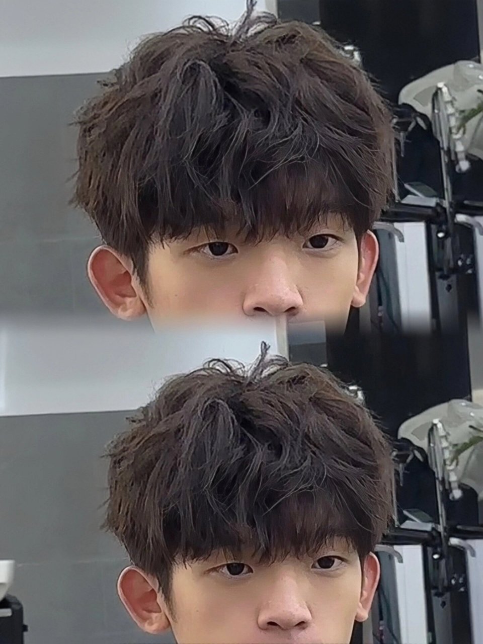 9800后男生都喜欢烫得束状纹理卷 昆明烫发 大家好我是一名在昆明