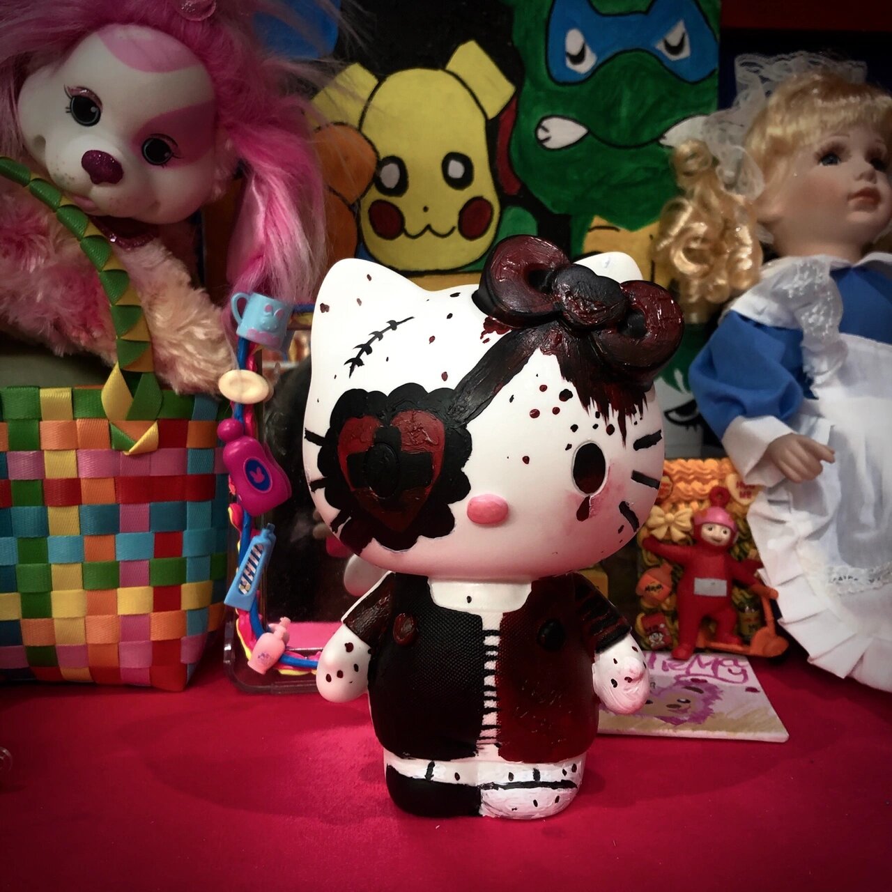 暗黑石膏娃娃hello kitty